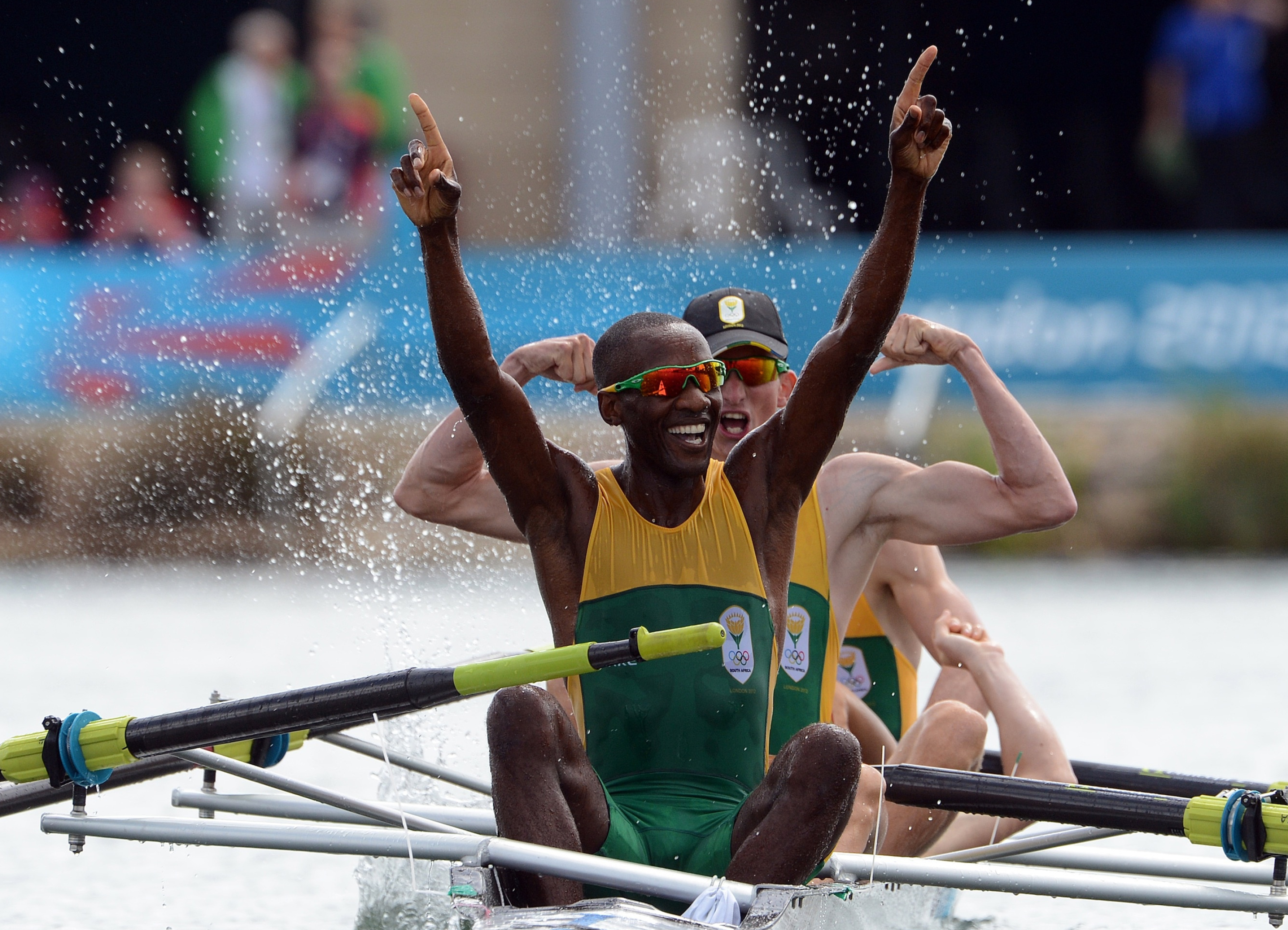 Rowing: Sizwe Ndlovu and his teammates won South Africa's first-ever Olympic gold at the 2012 Games. 2960x2140 HD Wallpaper.