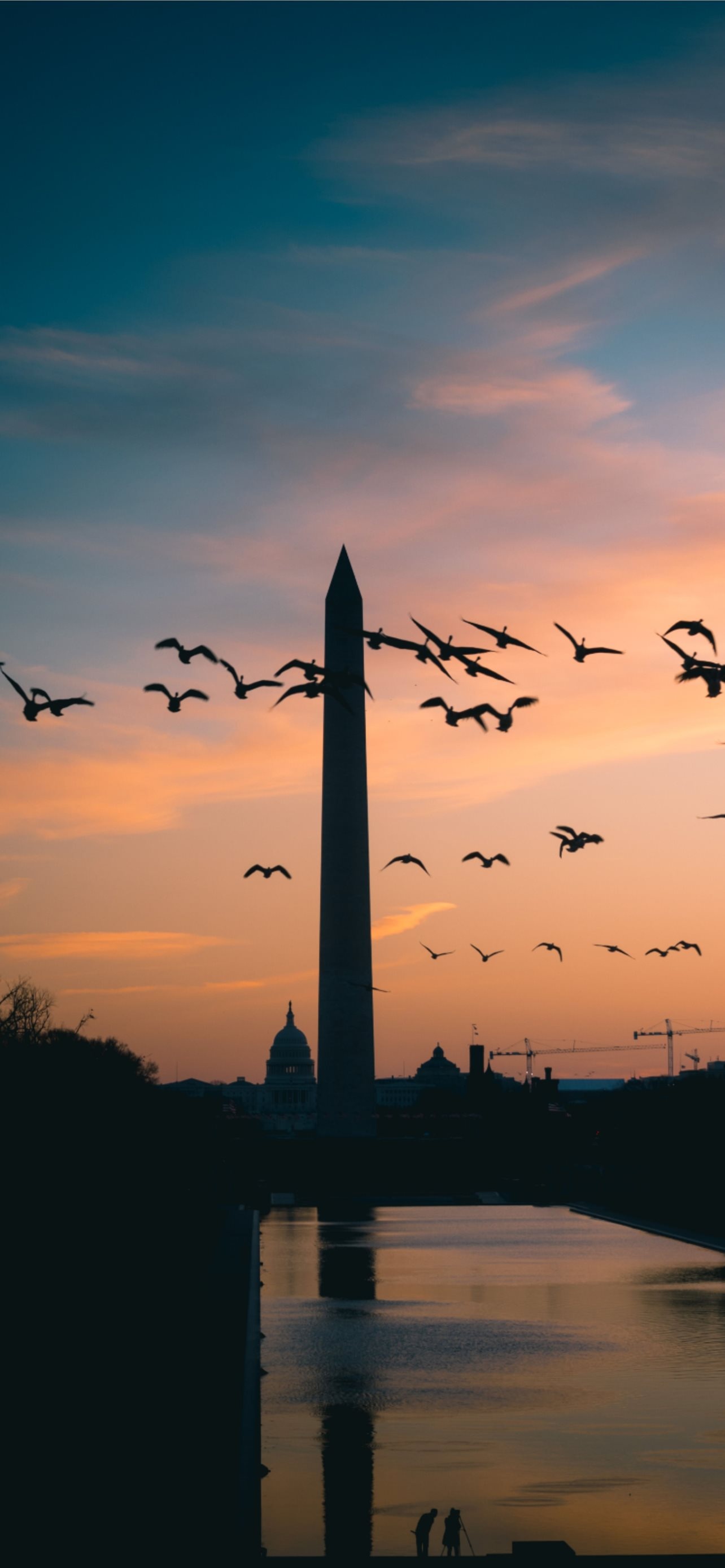 Atemberaubende iPhone-Hintergrundbilder des Washington Monuments, 1290x2780 HD Handy