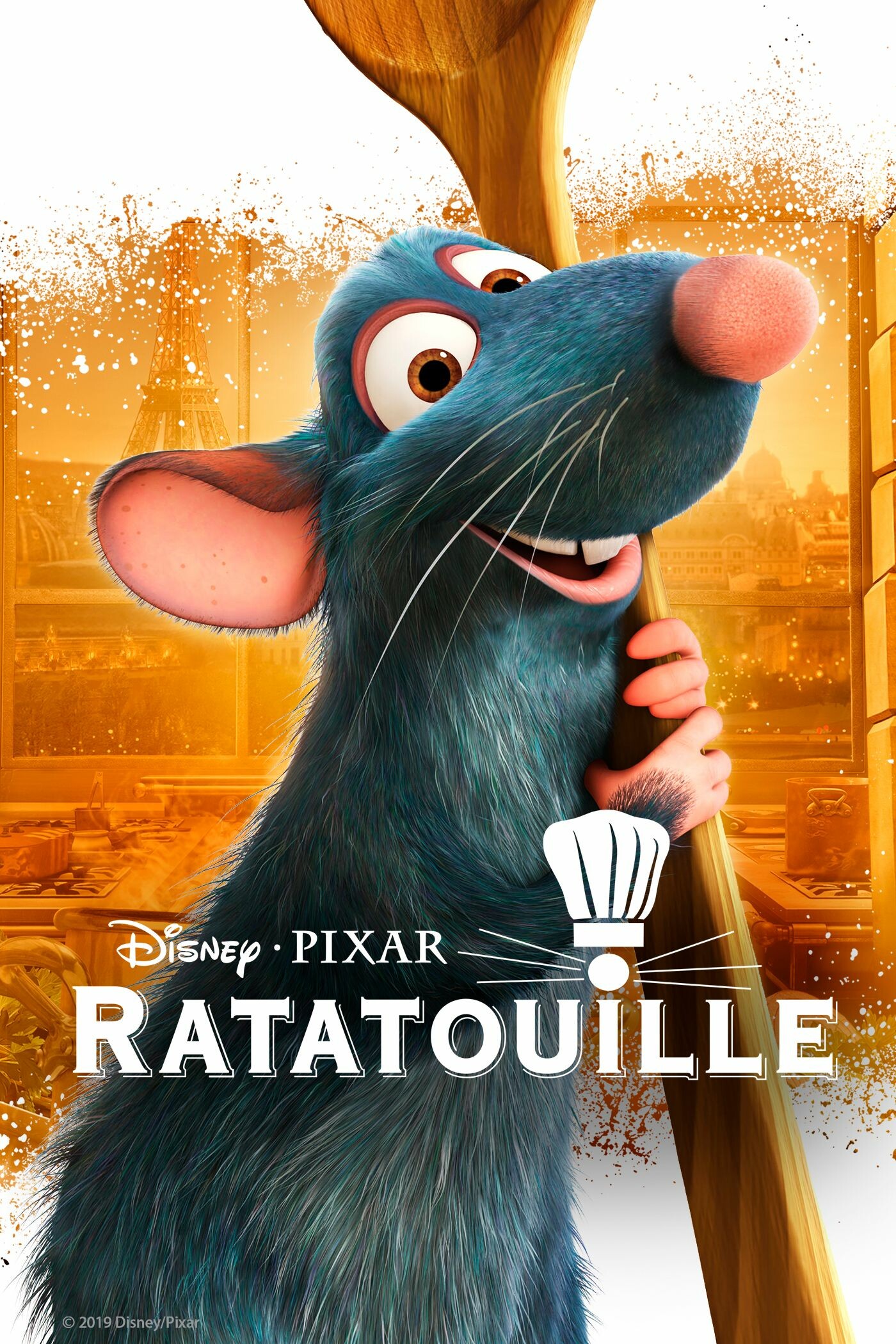 Ratatouille: The film stars the voices of Patton Oswalt as Remy, an anthropomorphic rat. 1400x2100 HD Background.