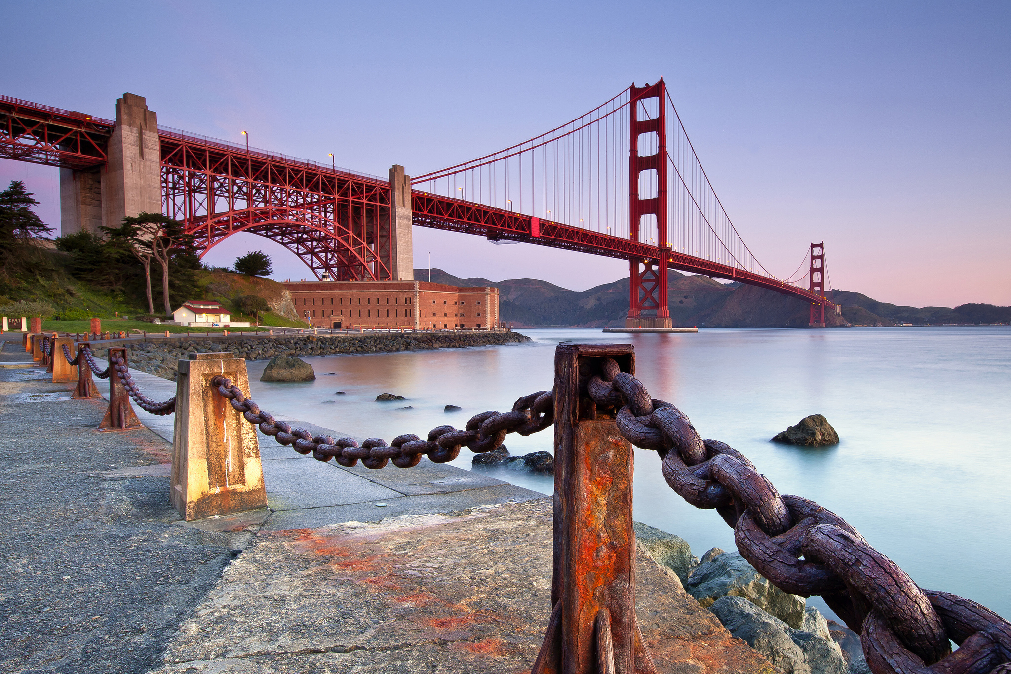 Golden Gate Bridge, Wallpapers, Landmark, 2050x1370 HD Desktop