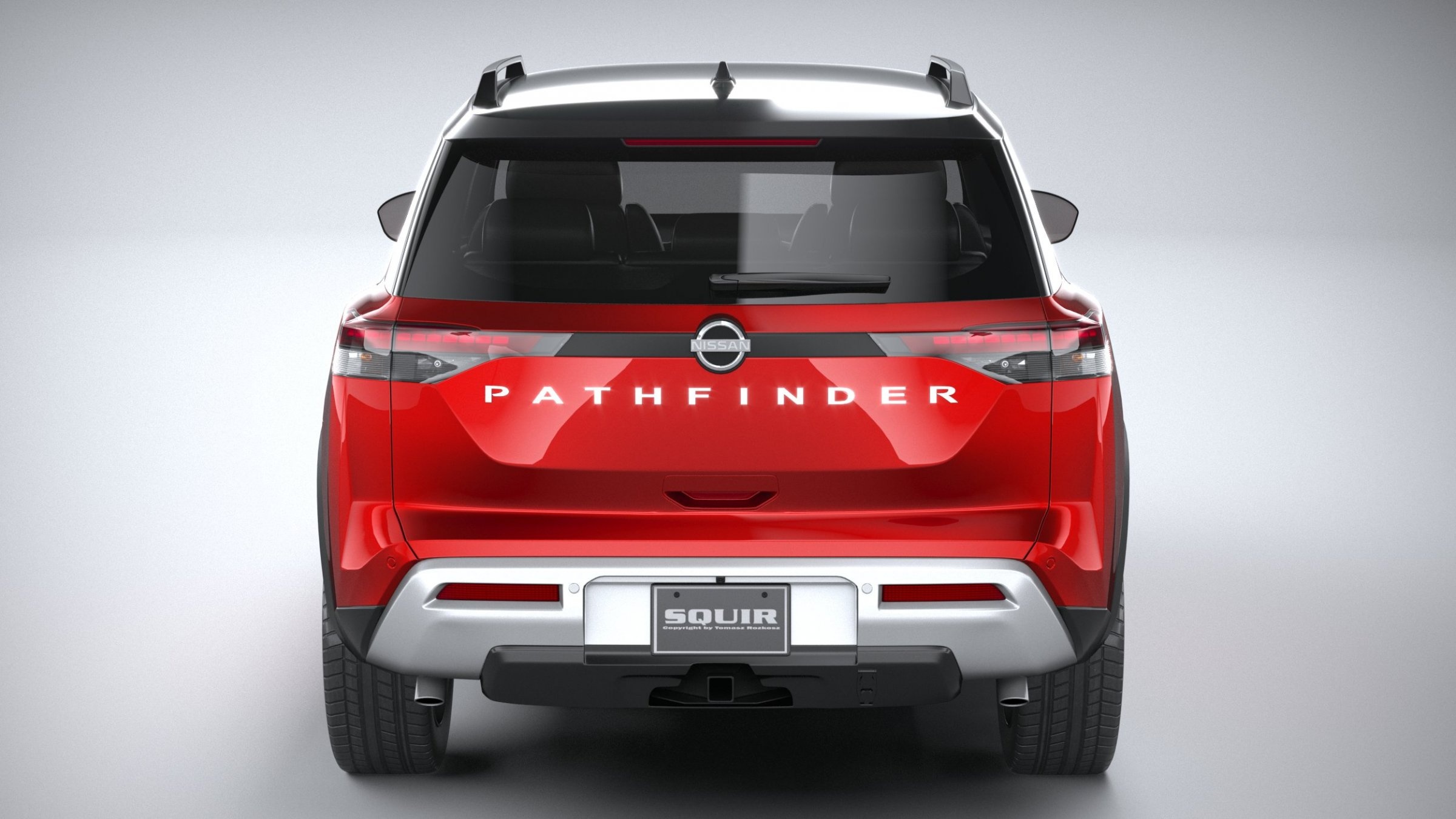 Nissan Pathfinder, Auto industry, 3D model, Captivating visuals, 2400x1350 HD Desktop