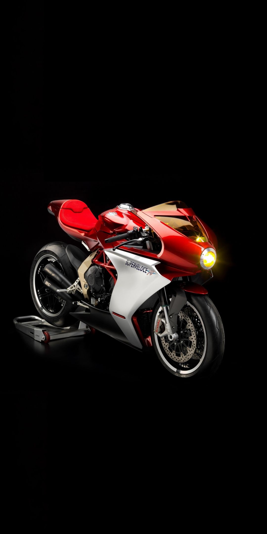 MV Agusta Superveloce, Sports bike, Auto model, Thrilling ride, 1080x2160 HD Handy