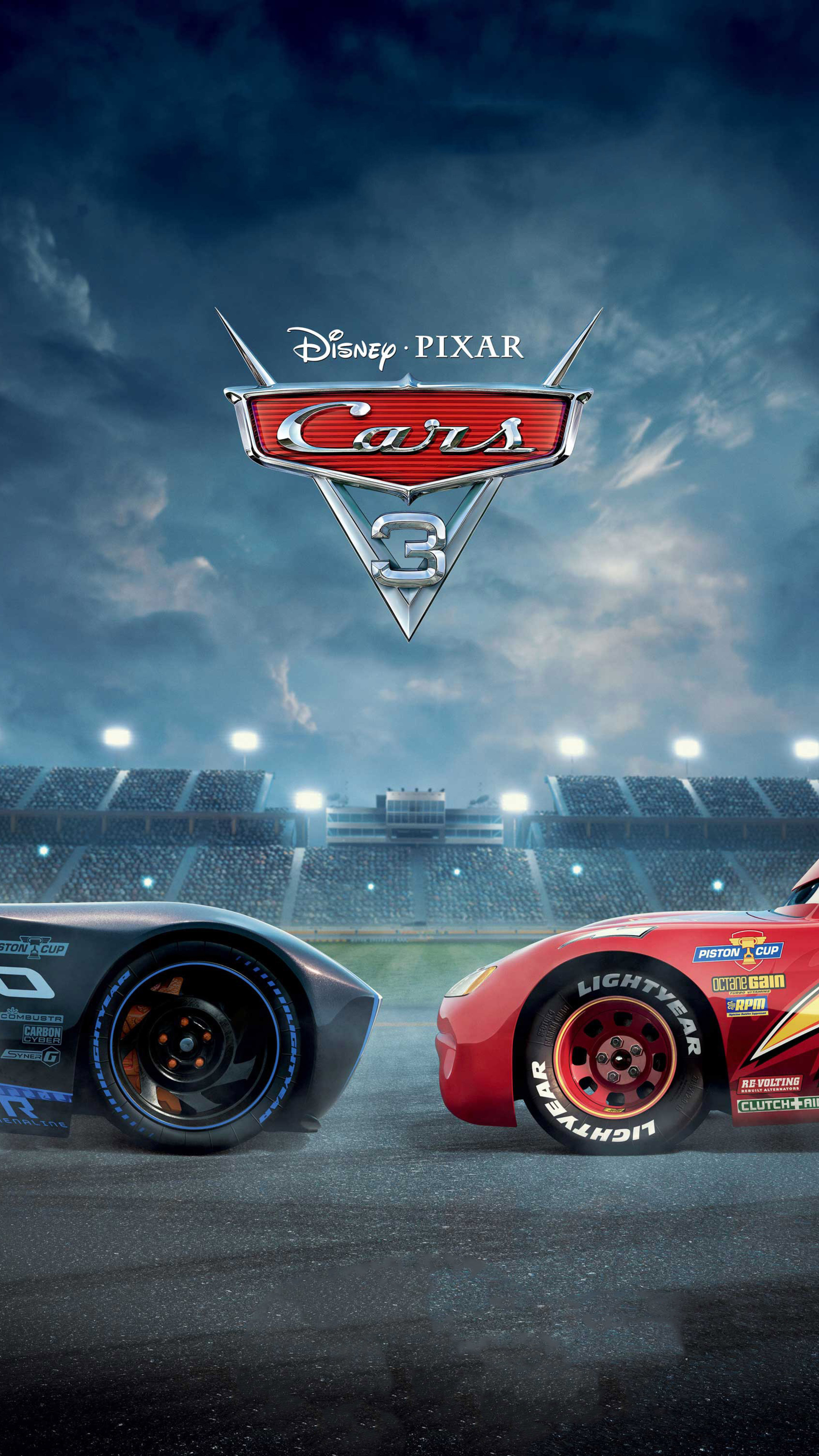 Cars 3 Pixar, Animated movie, Sony Xperia, HD wallpapers, 2160x3840 4K Handy