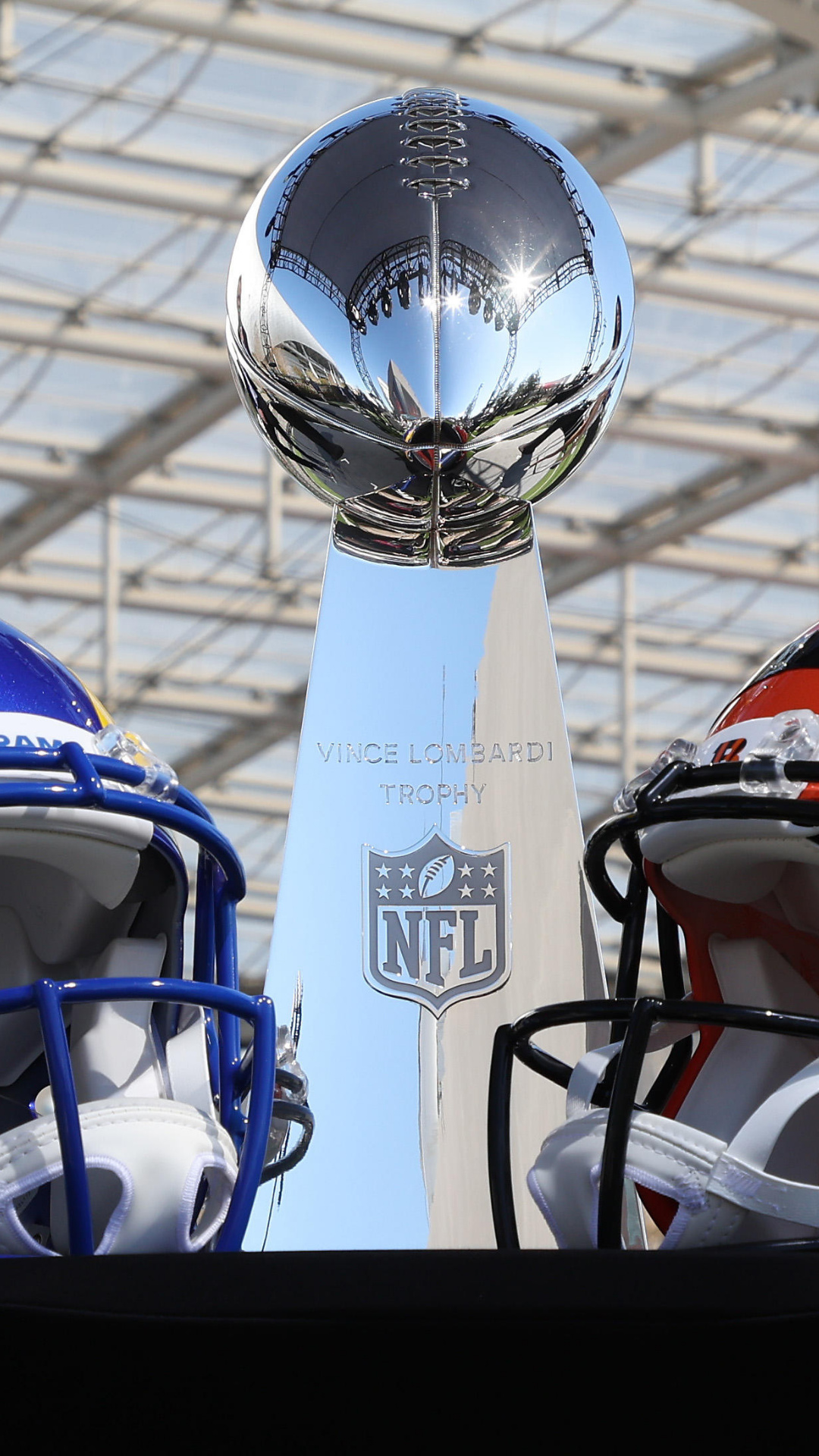 Super Bowl LVI, Epic touchdowns, Bengals vs Rams clash, Game highlights, 1080x1920 Full HD Phone
