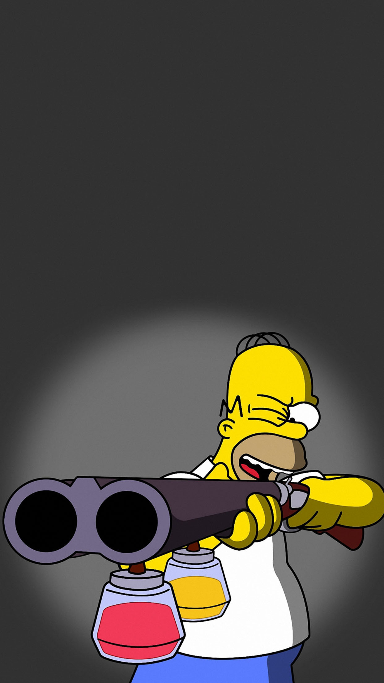 Homer Simpson, Animation, Wallpaper for iPhone, Free download, 1250x2210 HD Phone