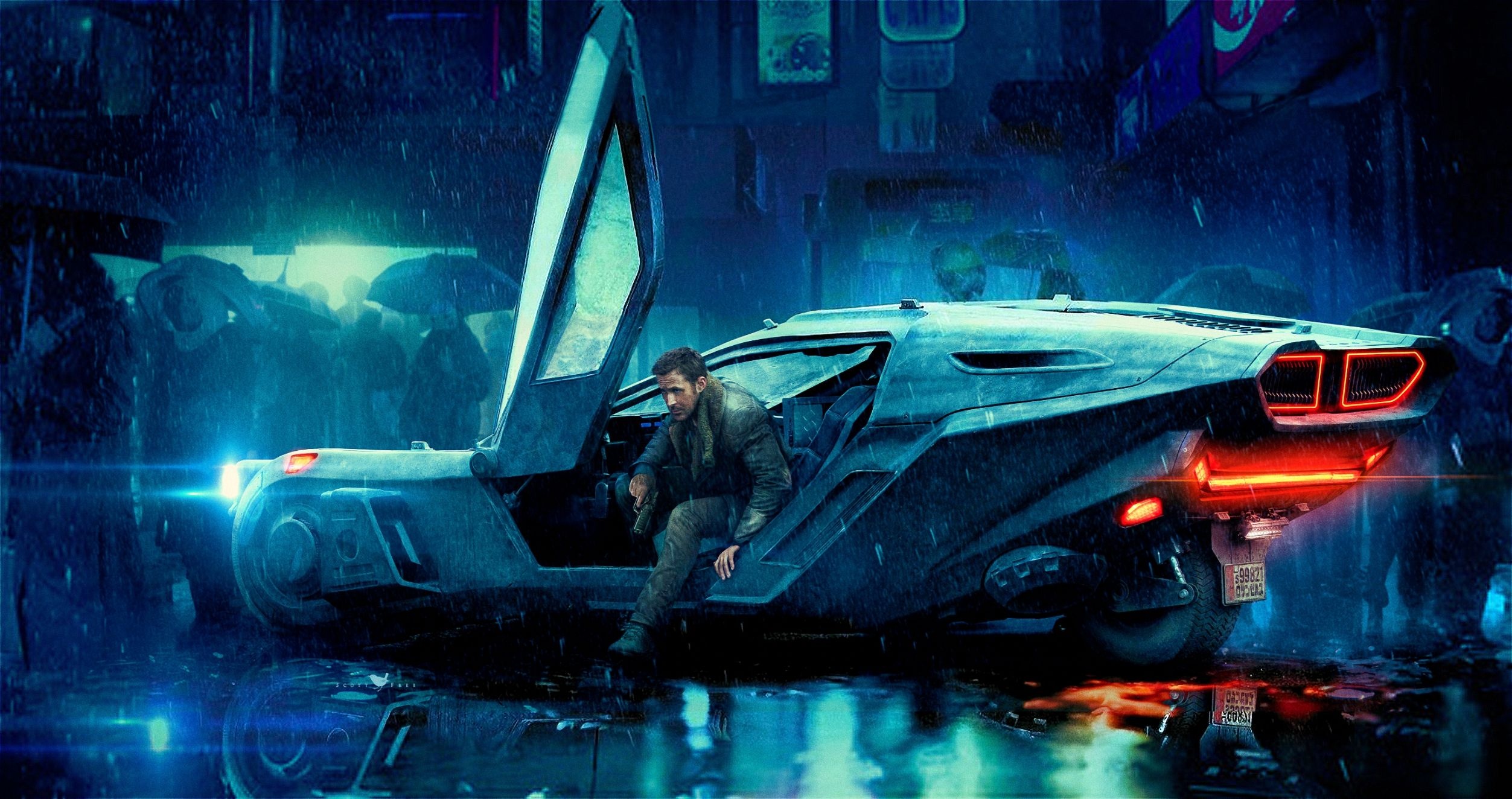 Ryan Gosling, Blade Runner, hd wallpapers, backgrounds, 2510x1330 HD Desktop
