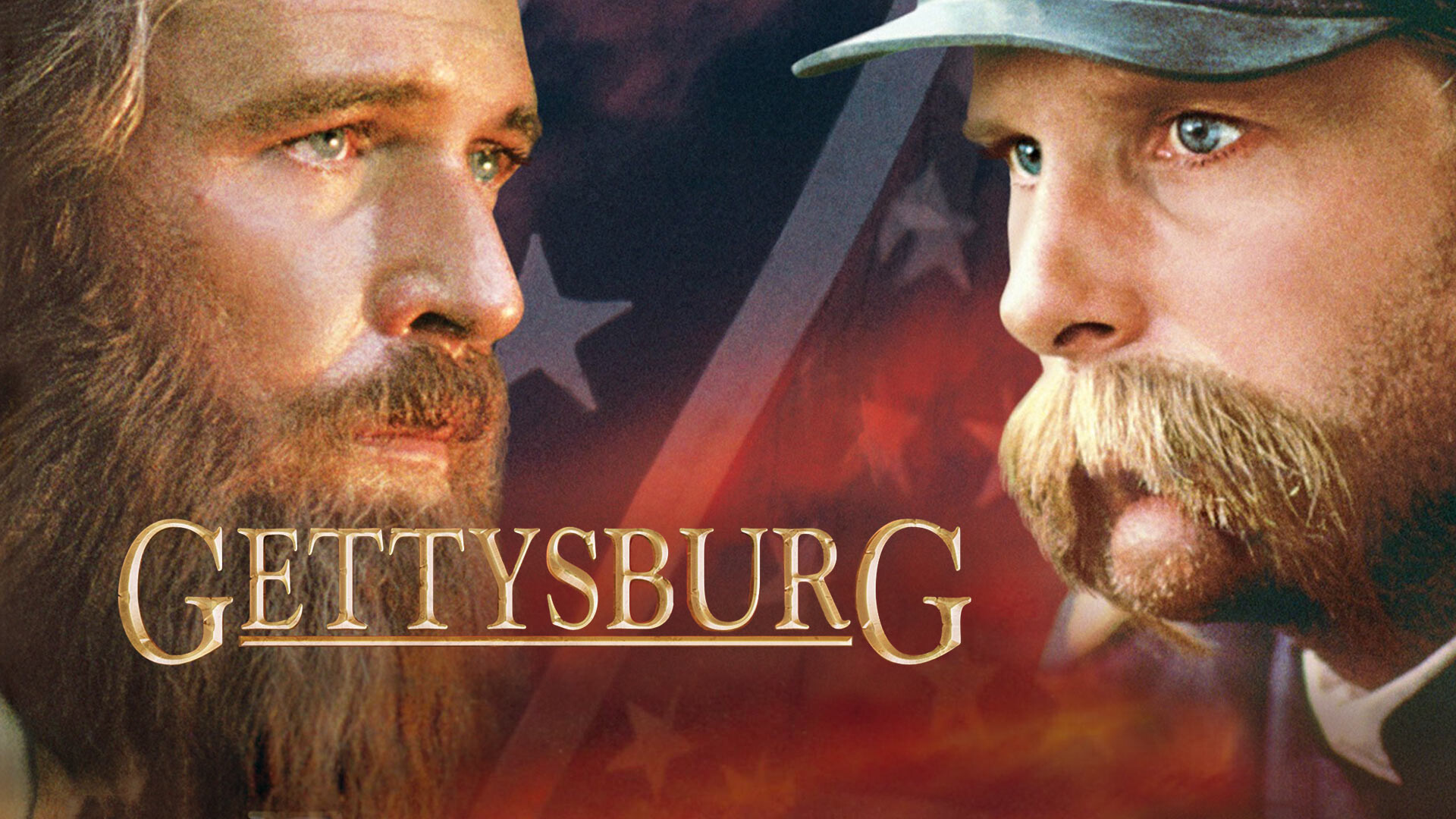 Gettysburg: A 1993 American epic war film about the American Civil War, Written and directed by Ronald F. Maxwell. 1920x1080 Full HD Background.