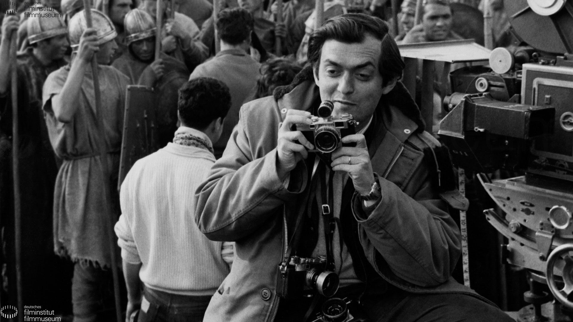 Stanley Kubrick, Filmmaker icon, Cinematic legend, Artistic brilliance, 1920x1080 Full HD Desktop