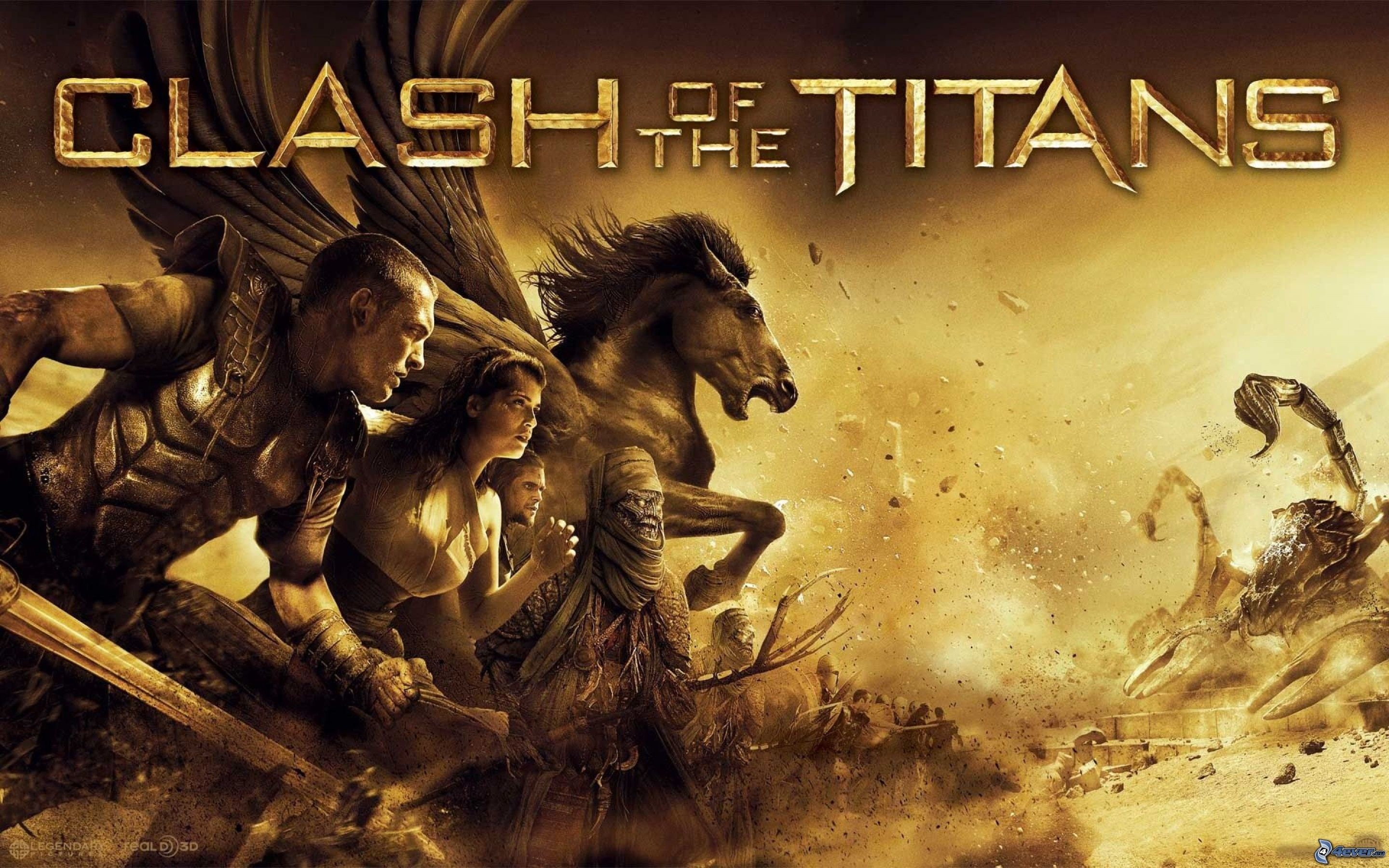 Clash of the Titans, Movies, Titans, battles, 2880x1800 HD Desktop