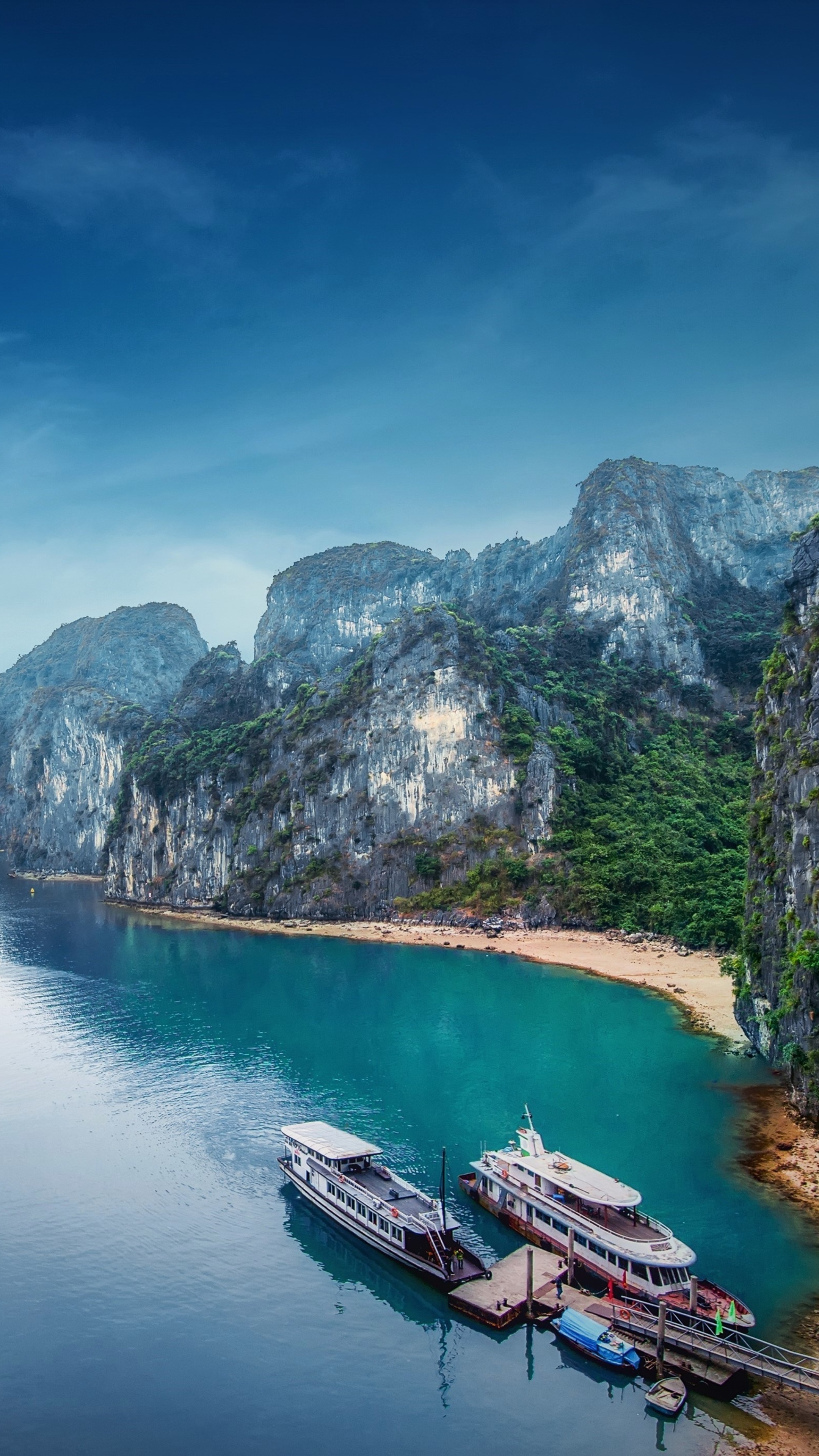 Ha Long Bay, Sony Xperia X, Scenic beauty, Captivating images, 2160x3840 4K Phone