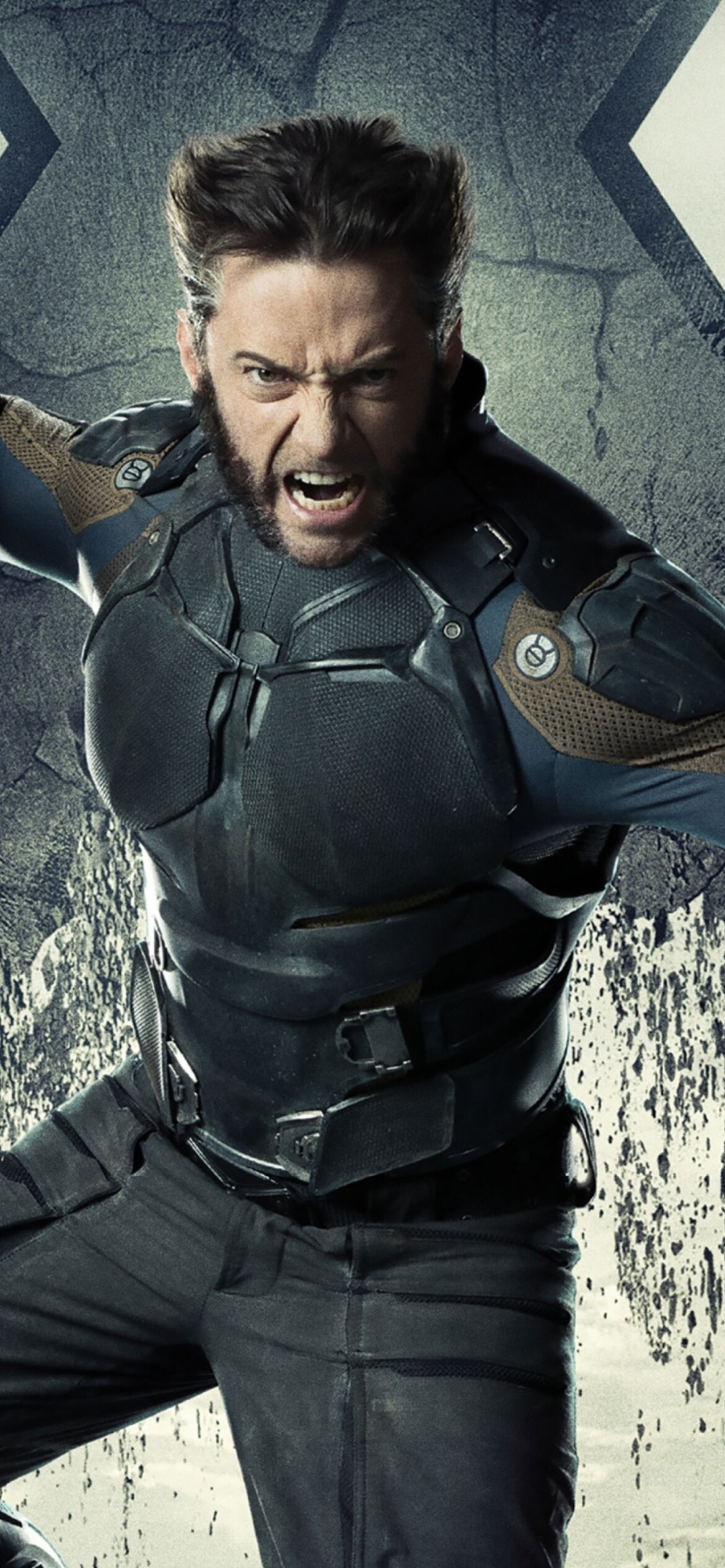 X-Men: Hugh Jackman, Days Of Future Past, Wolverine. 1170x2540 HD Background.