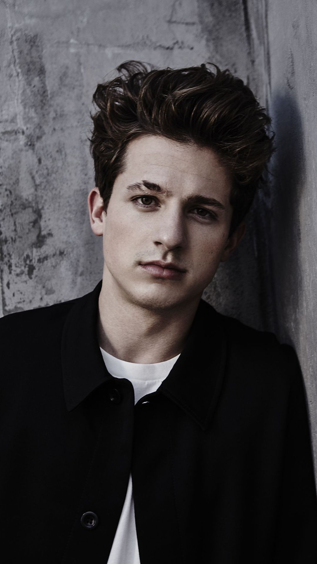 Charlie Puth: Hit maker of 'Marvin Gaye' and 'Attention', Music artist. 1080x1920 Full HD Background.