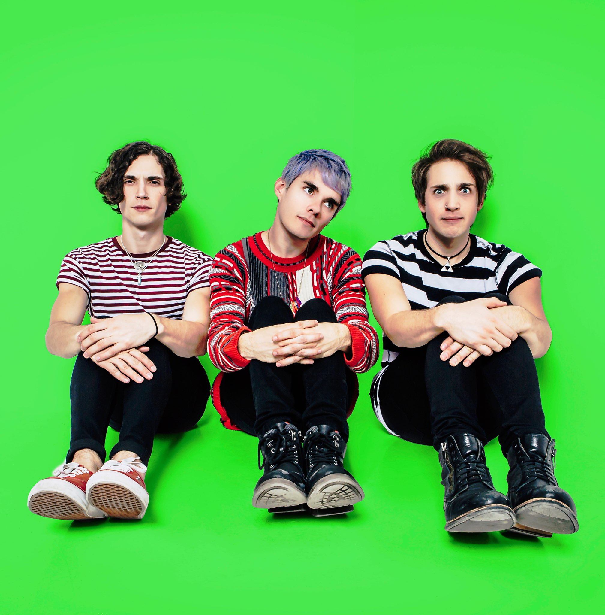 Waterparks, Purple Haired Boy, Band, Music, 2020x2050 HD Handy