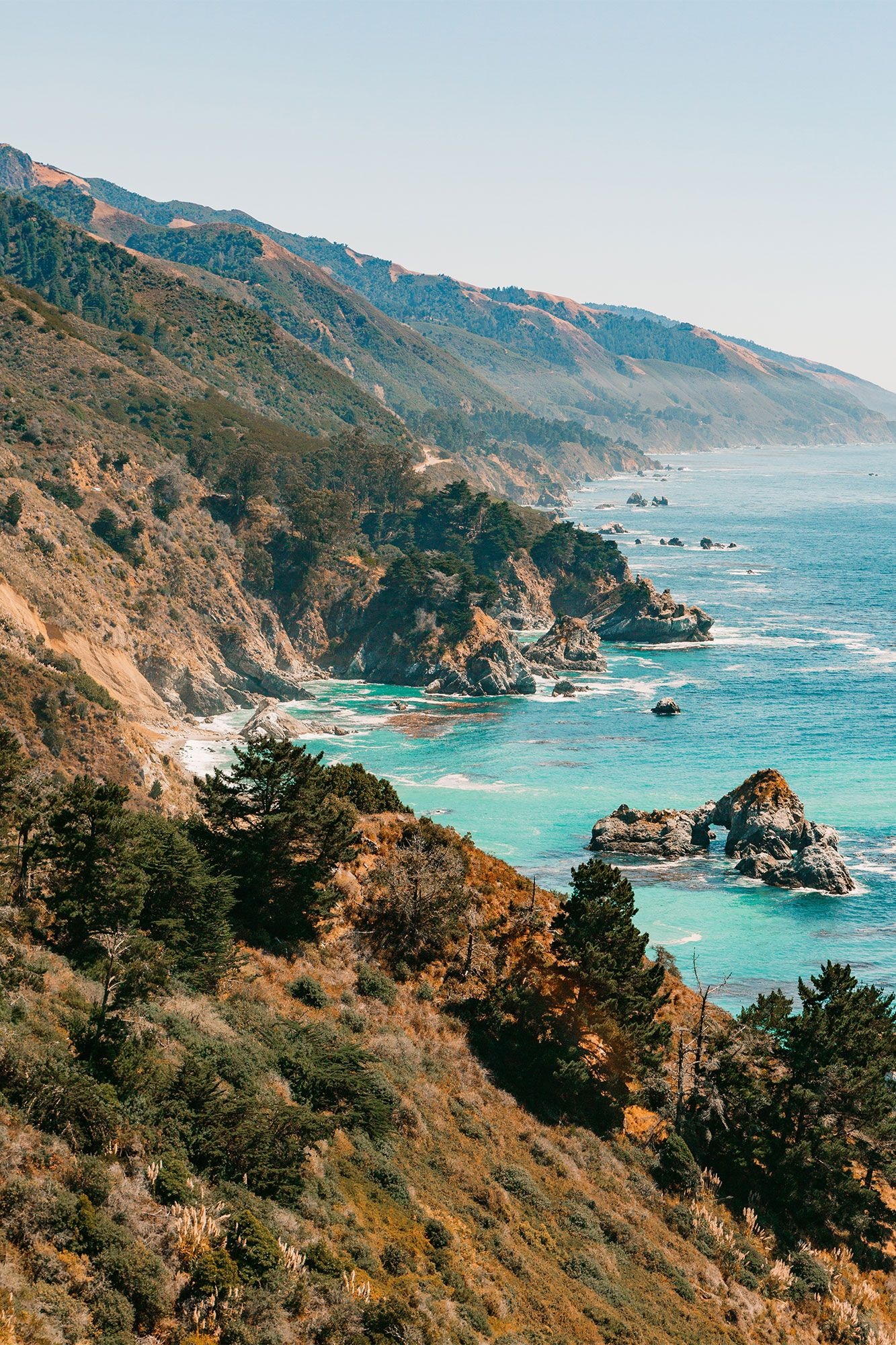 California coastal beauty, Travel adventures, Big Sur wonder, Natural wonders, 1340x2000 HD Phone