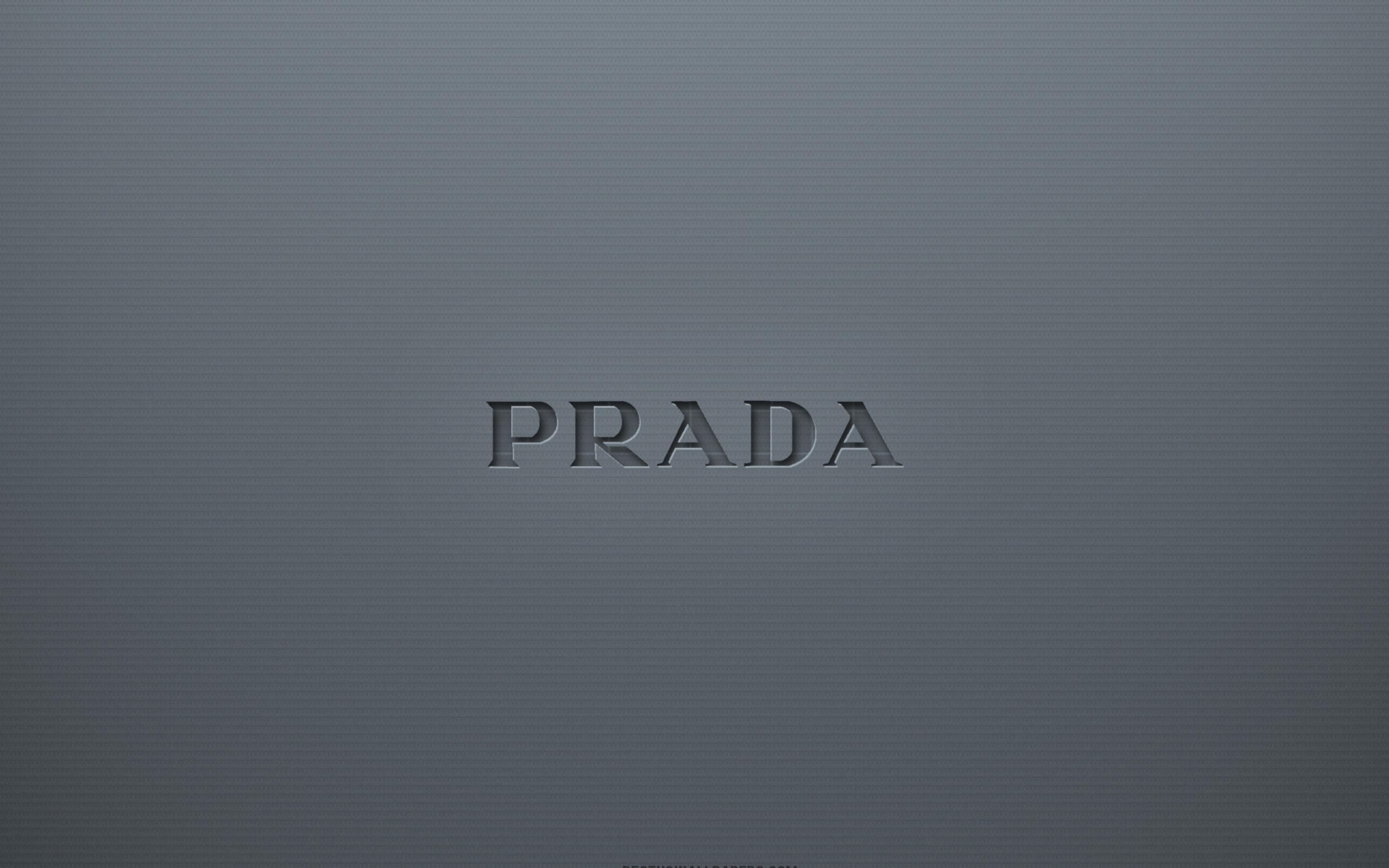 Prada: A fashion company, Luxury goods, Monochrome. 2880x1800 HD Background.