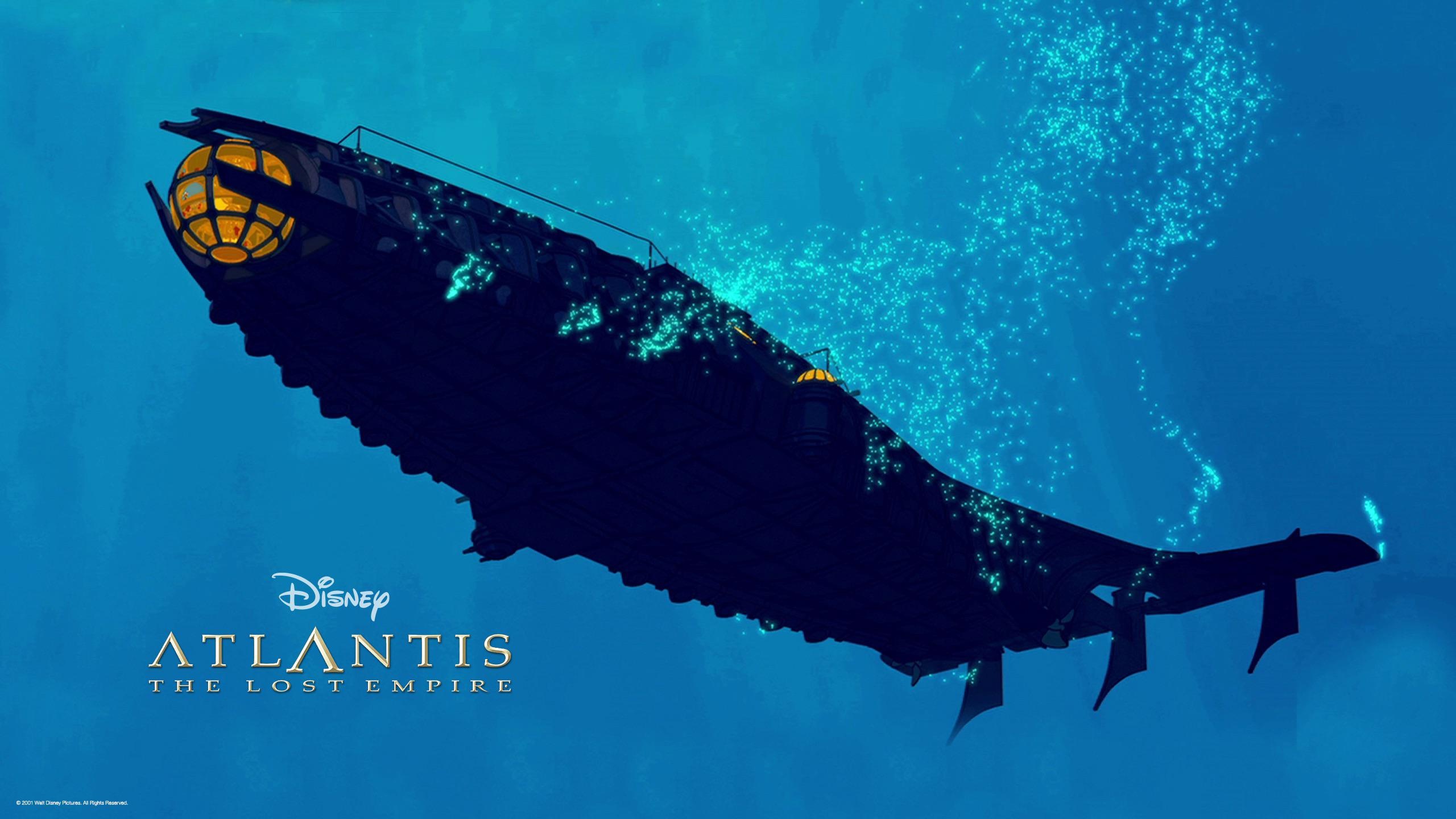 Atlantis: The Lost Empire, Atlantis LEGO MOC, RLEGO, LEGO creations, 2560x1440 HD Desktop