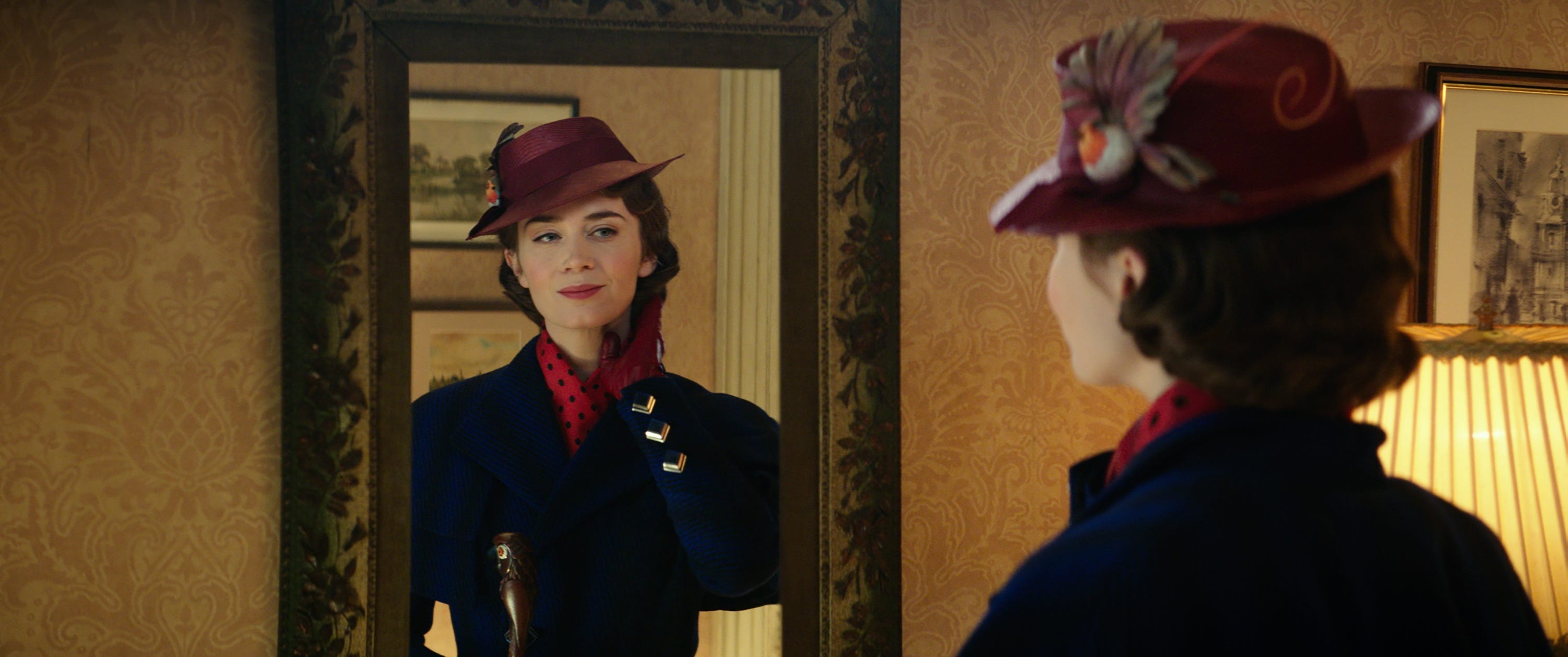 Mary Poppins Returns, Uncertain movie history, Flying away, Magical, 3000x1260 Dual Screen Desktop