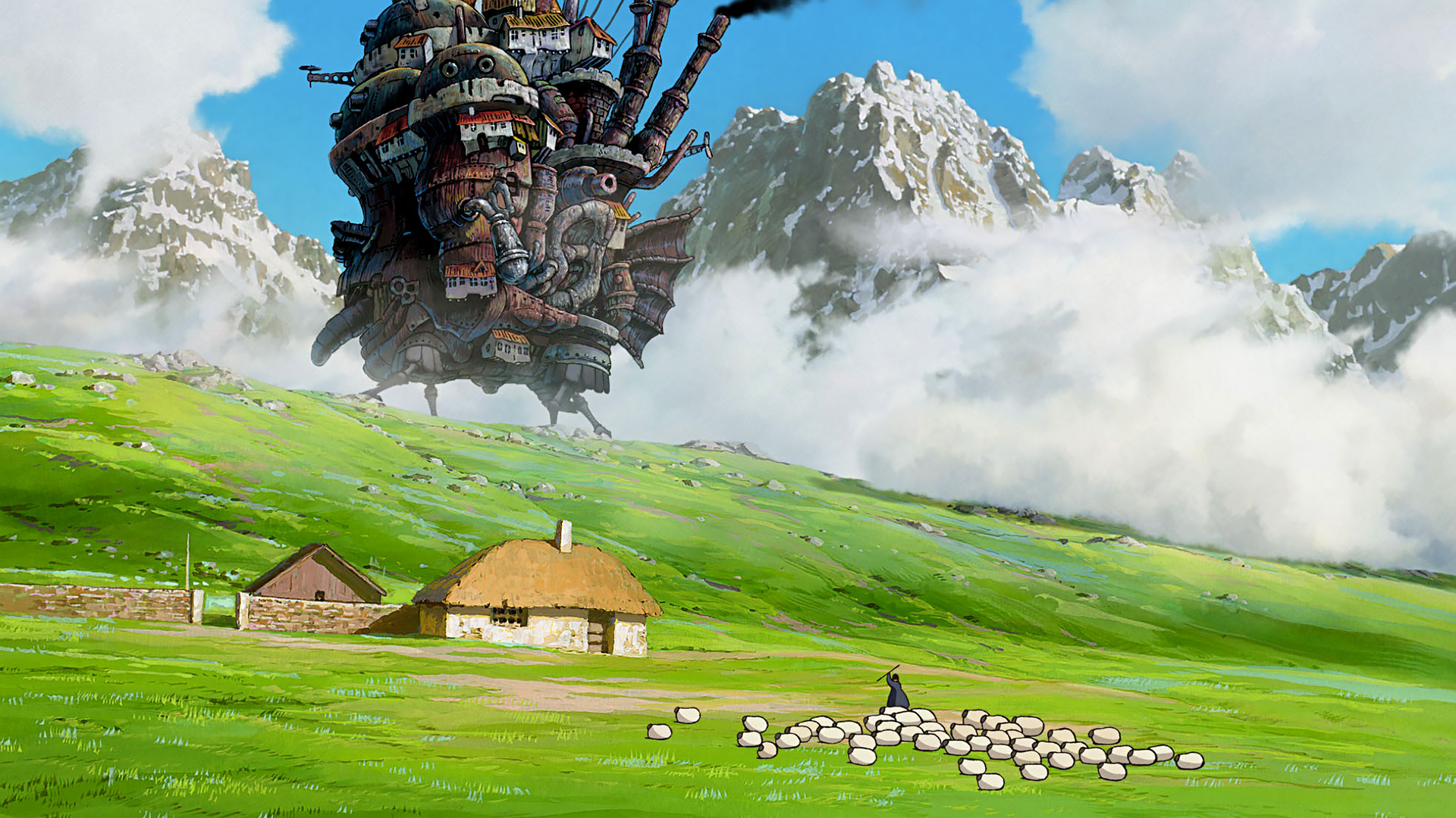 90+ Howl's Moving Castle HD Wallpapers and Backgrounds 1920x1080