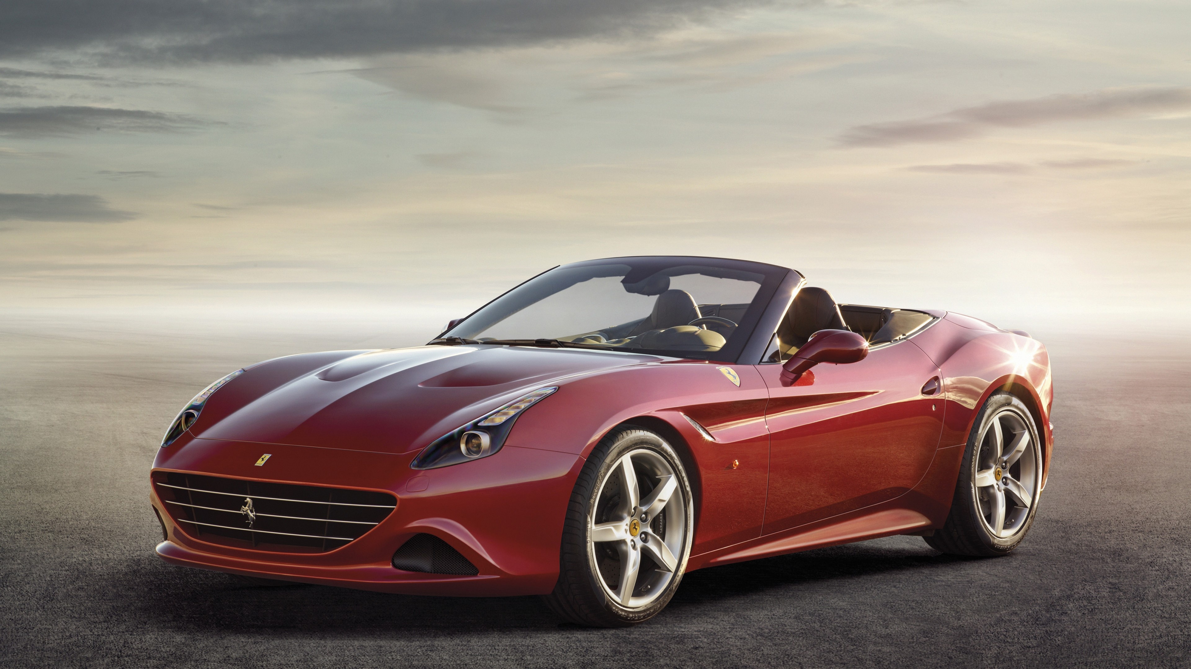 Ferrari California T, Captivating roadster wallpaper, Luxurious cabriolet thrill, Gran Turismo vision, 3840x2160 4K Desktop
