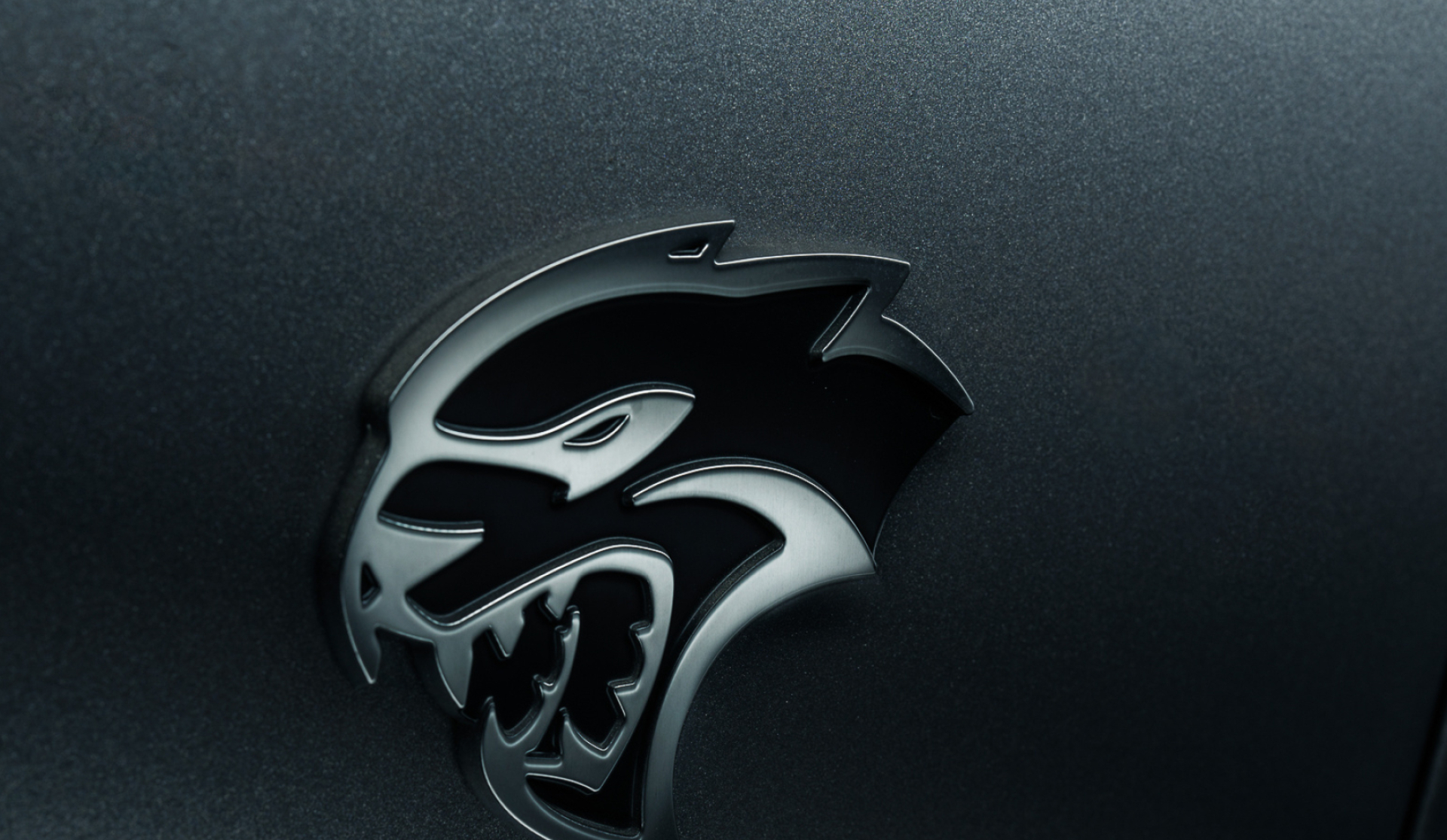 Hellcat Logo, Dodge symbol, High-performance car, Aggressive design, 1920x1120 HD Desktop
