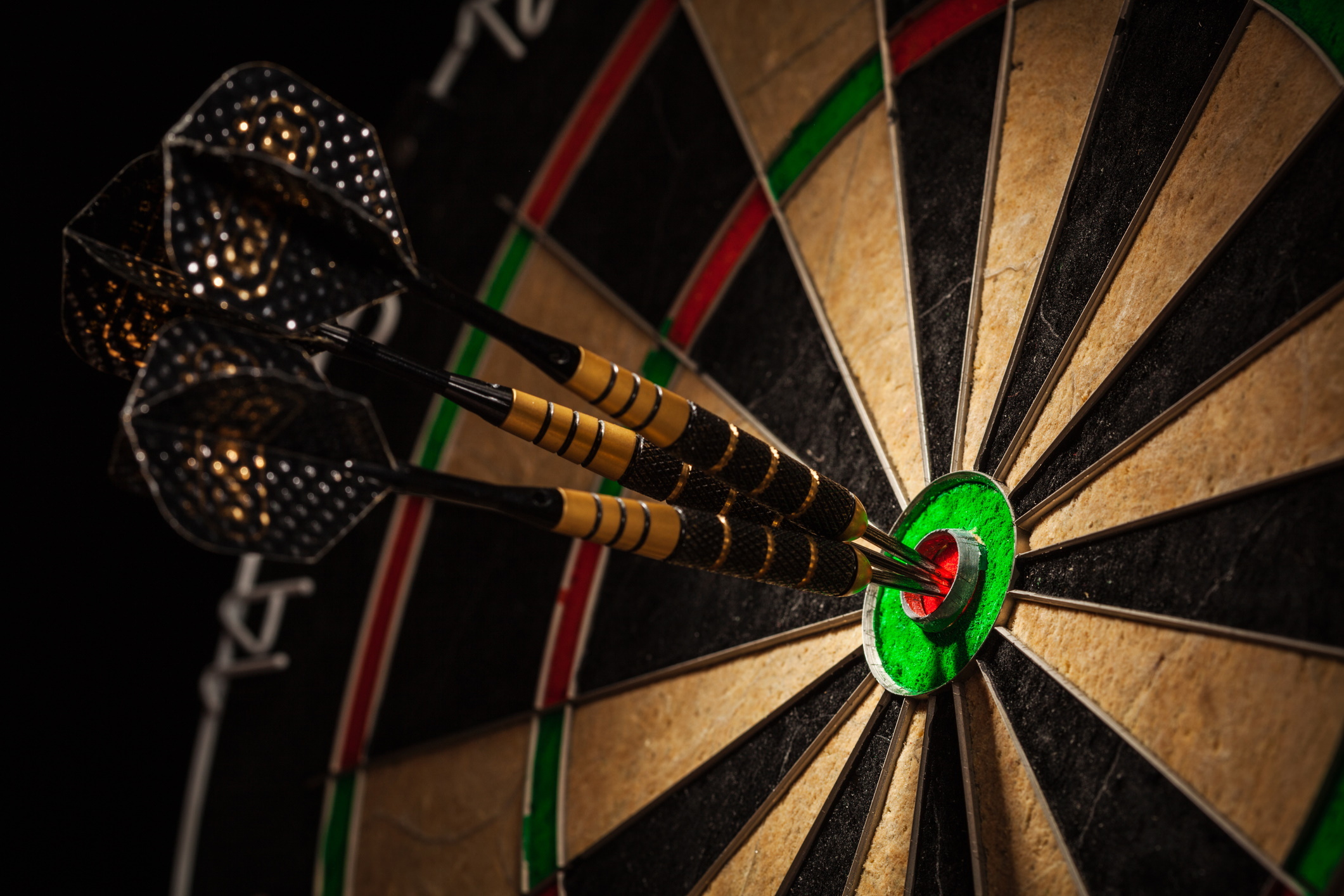 Darts: The board, Scoring system, Throwing a small dart onto different parts, Darts set. 2130x1420 HD Background.