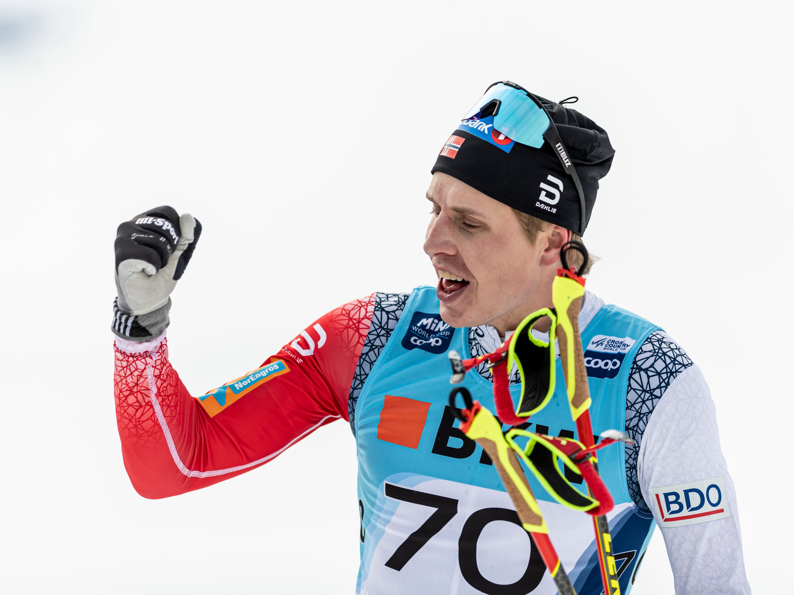 Simen Hegstad Kruger, Norwegian championships, Pro cross-country skiing, 2560x1920 HD Desktop