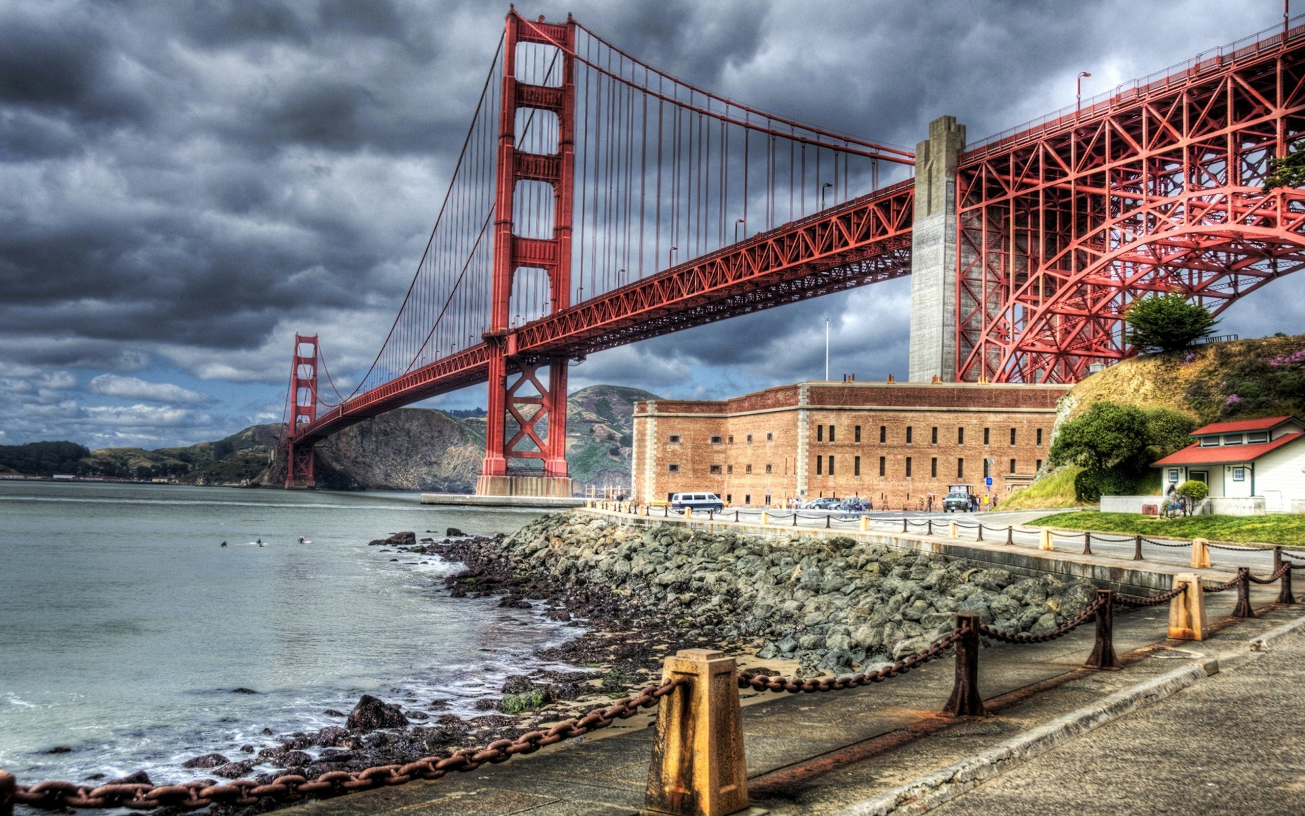 Golden Gate Bridge, Size, Landmark, 2560x1600 HD Desktop