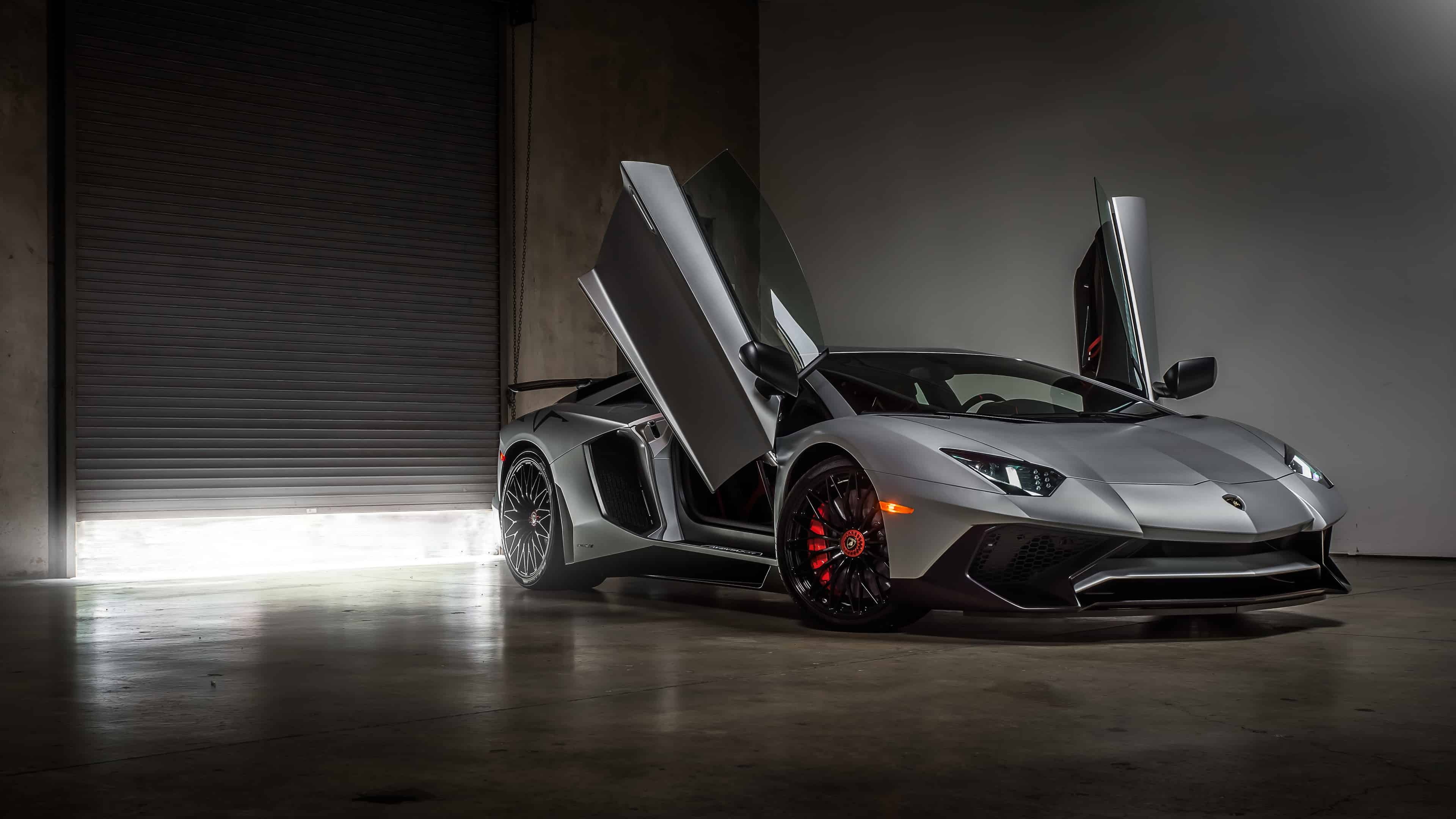 Lamborghini Aventador, Unleash the beast, Jaw-dropping performance, Intense power, 3840x2160 4K Desktop