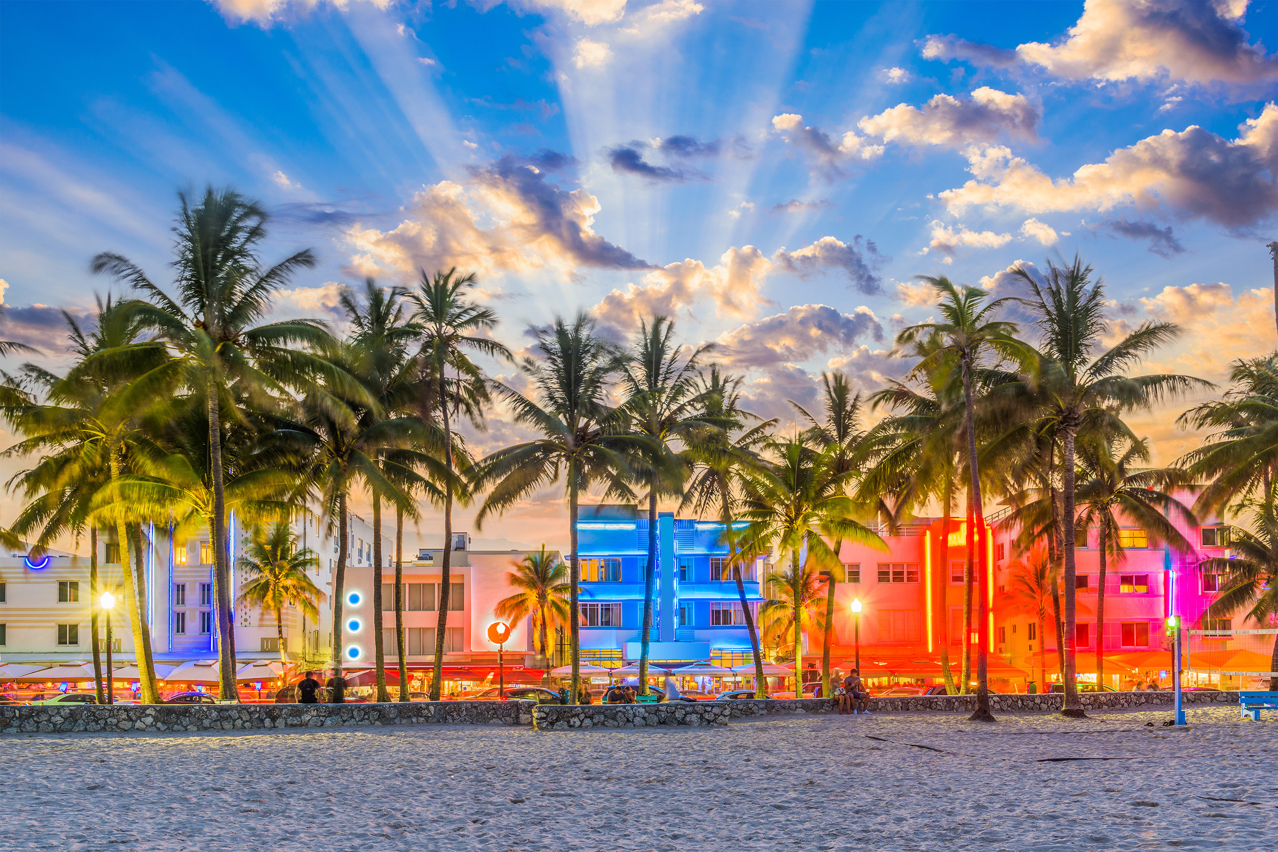 Miami, Beachside paradise, USA vacation, Hotel in Strandnhe, 2500x1670 HD Desktop