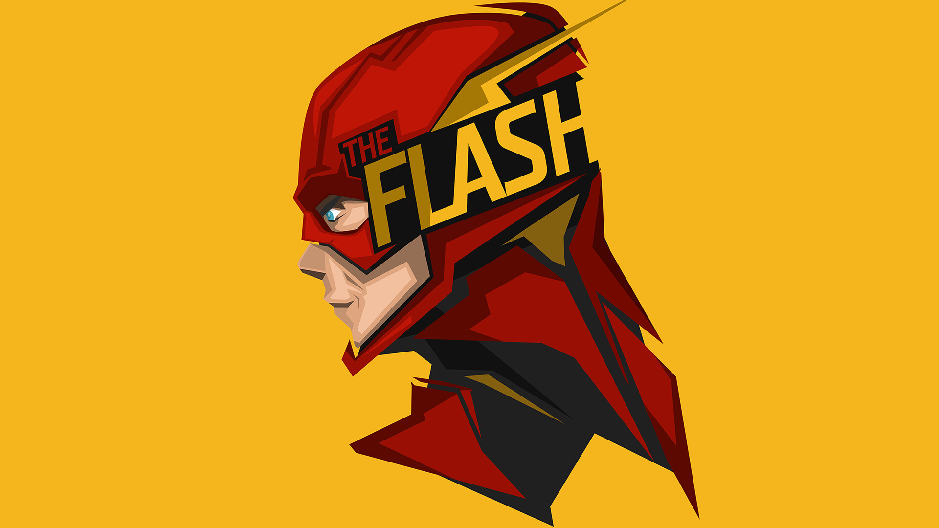 Flash (DC): Barry Allen, A forensic scientist, Born to Henry and Nora Allen. 1920x1080 Full HD Wallpaper.
