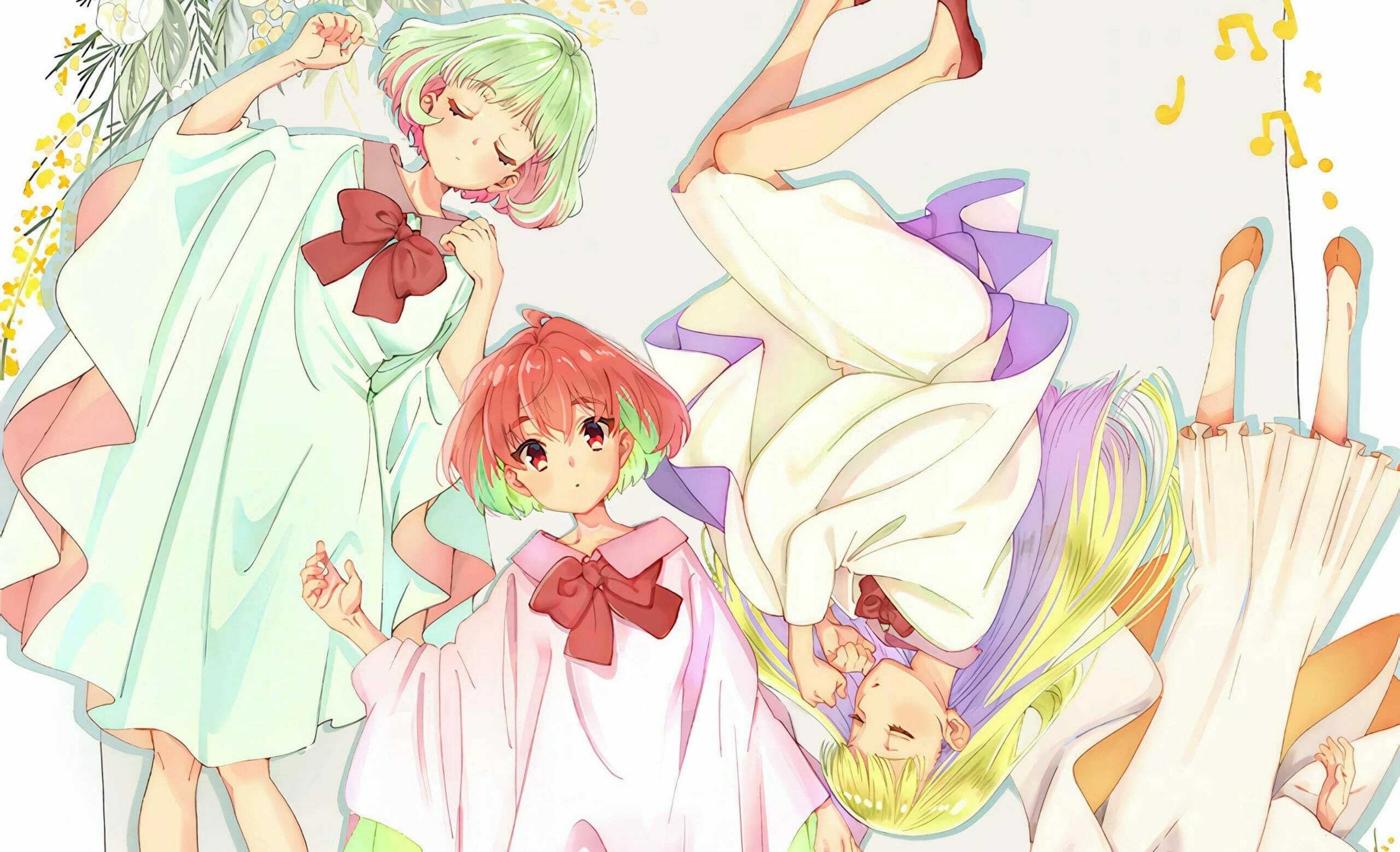 Healer Girl Anime, Girls Sing for Us, Healer Girl Opening, Melodious Harmony, 2560x1560 HD Desktop
