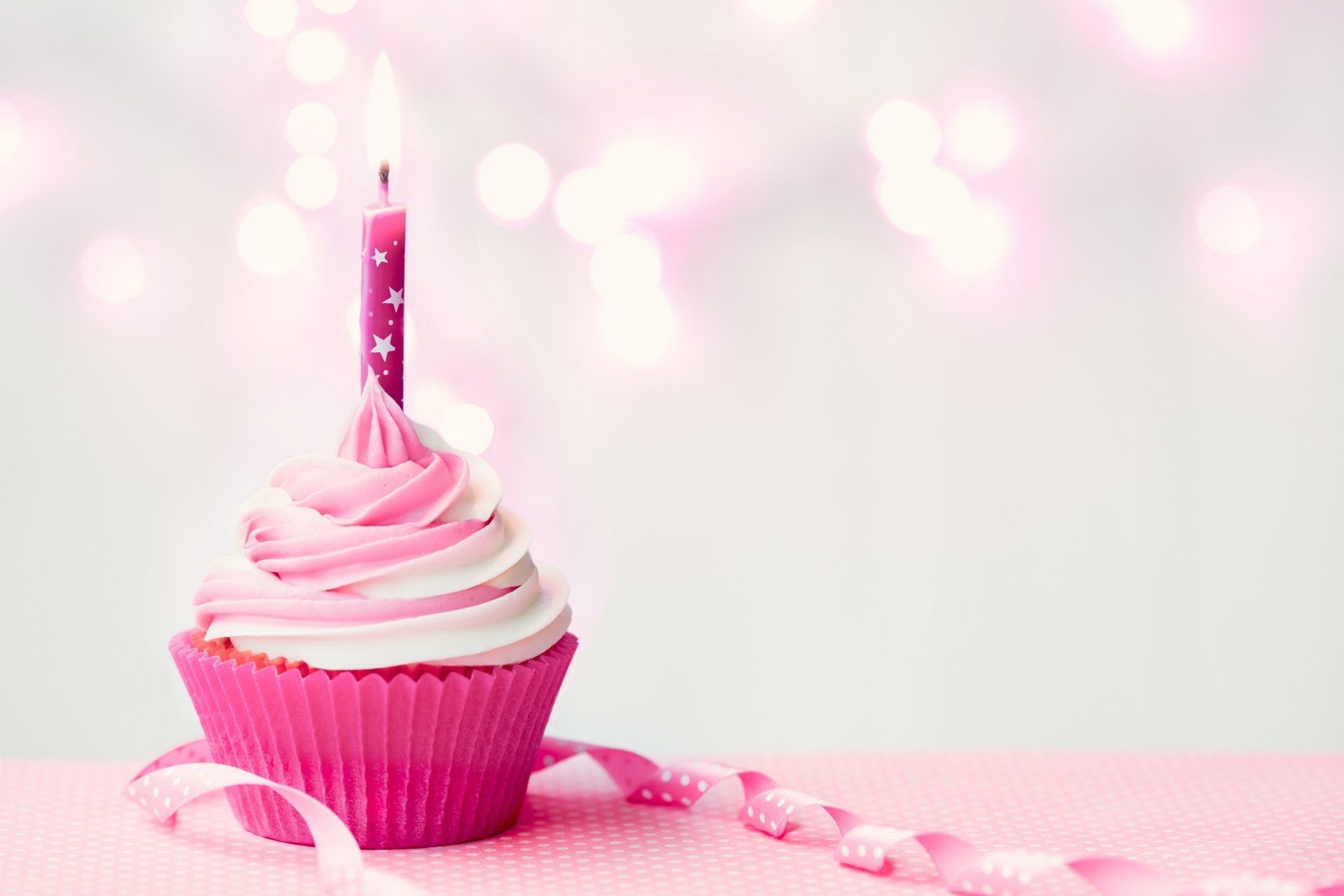 Birthday cupcake, Celebratory wallpapers, Festive background, Party delight, 1920x1280 HD Desktop