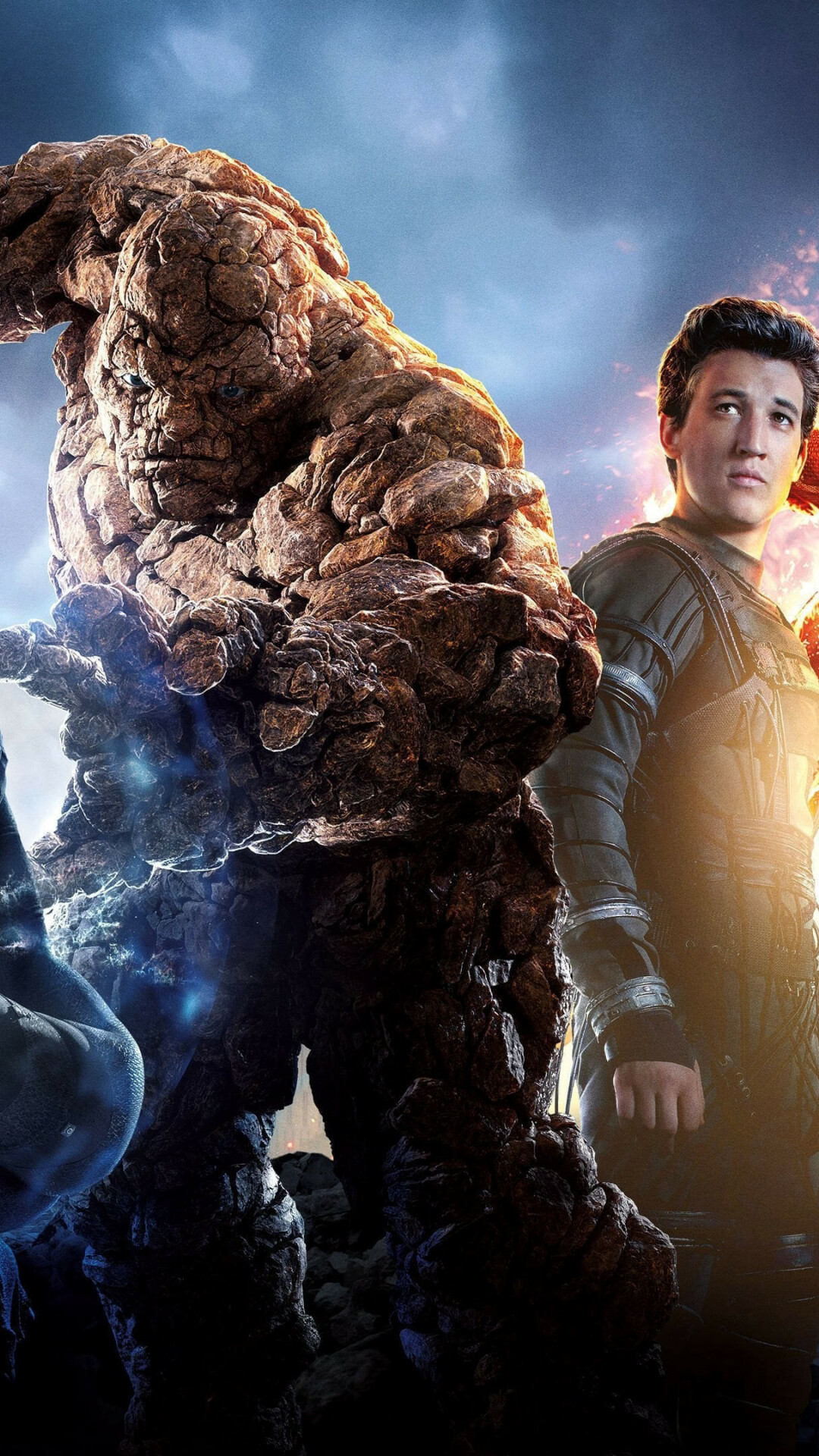 Fantastic 4: The Thing, A powerhouse with a heart of gold and the backbone of the FF. 1080x1920 Full HD Wallpaper.
