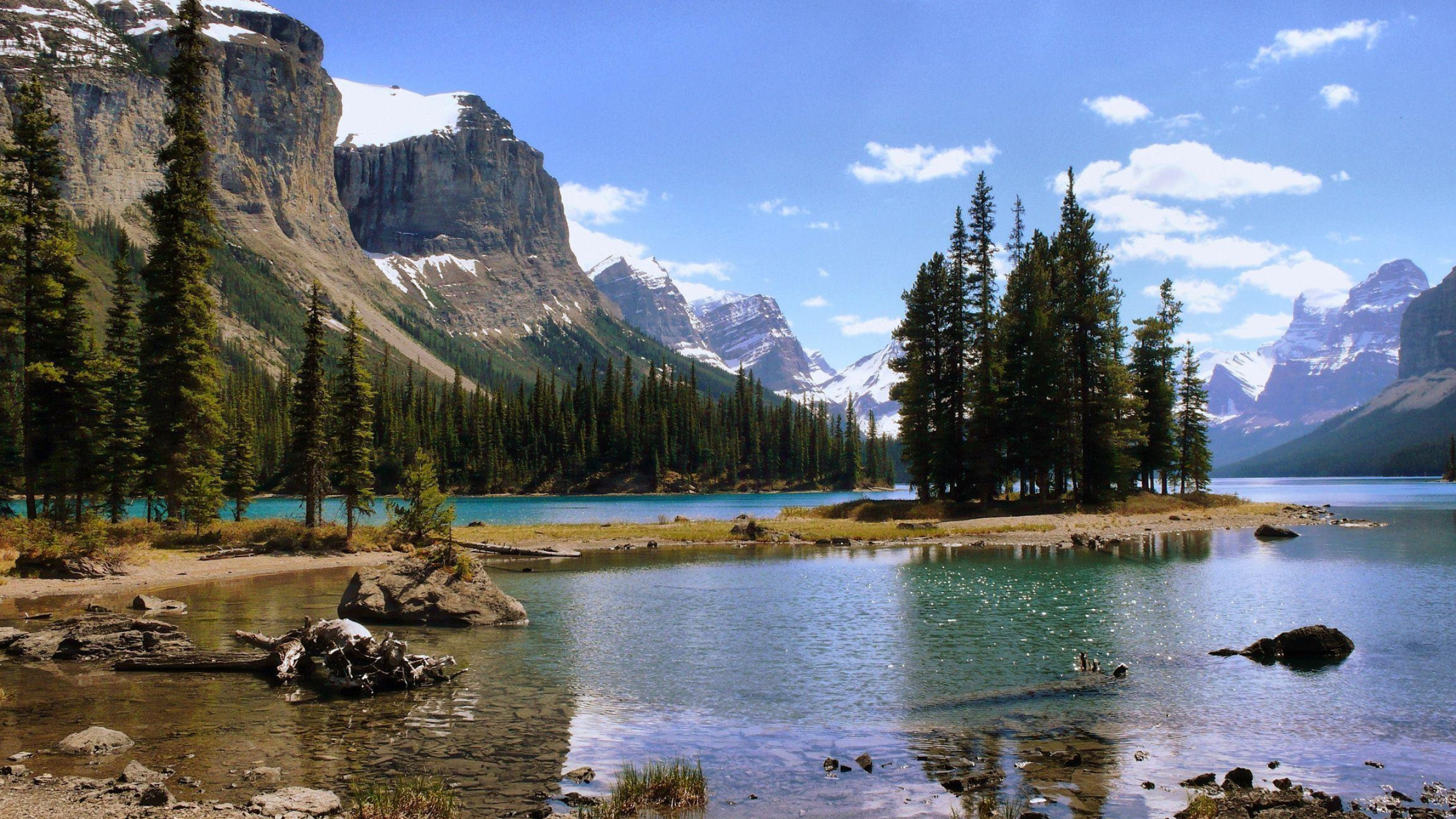 Jasper National Park, Beautiful Landscapes, Natural Beauty, 2560x1440 HD Desktop
