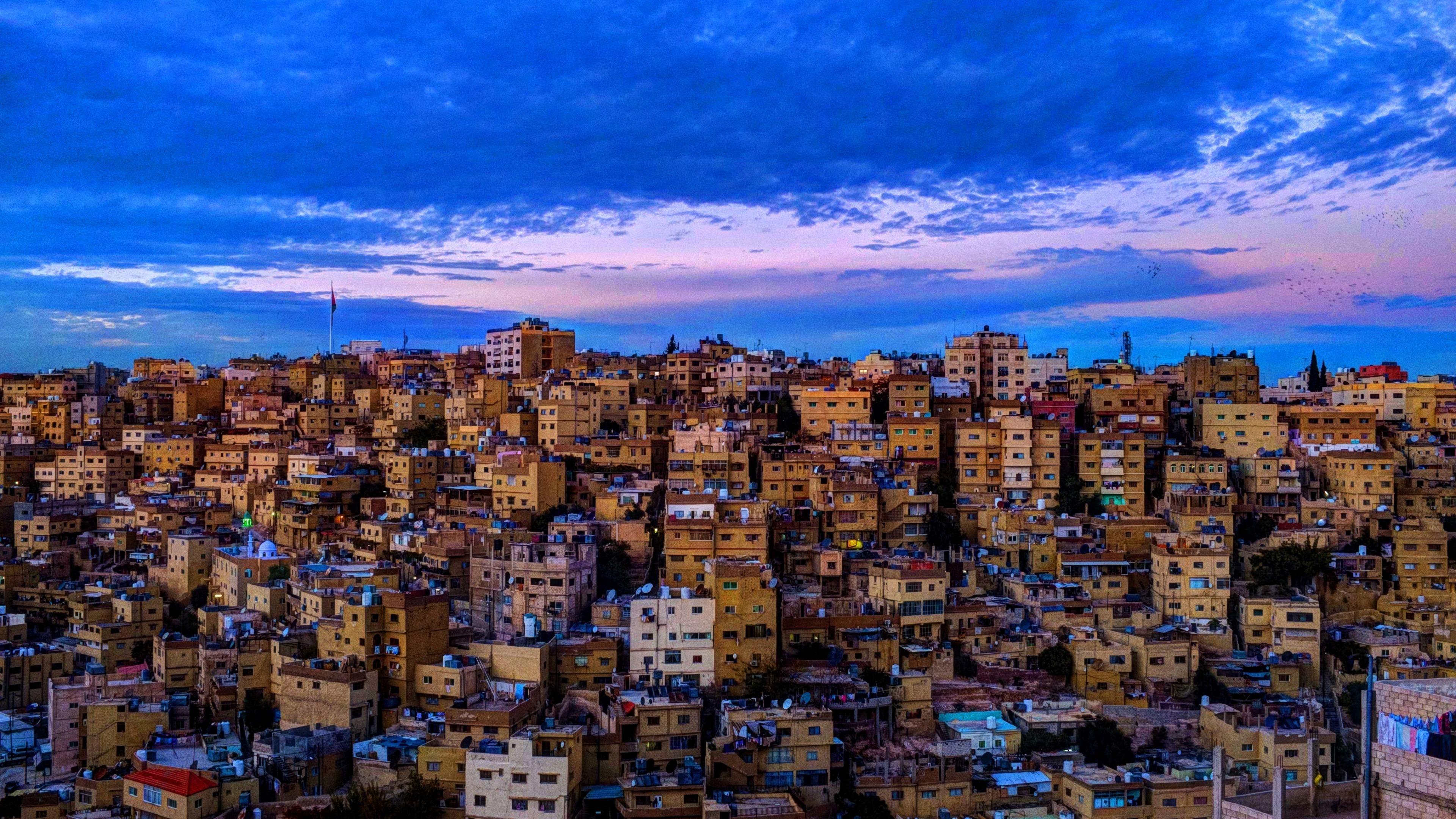 Amman, Travels, Cityscape photography, Captivating city, 3840x2160 4K Desktop