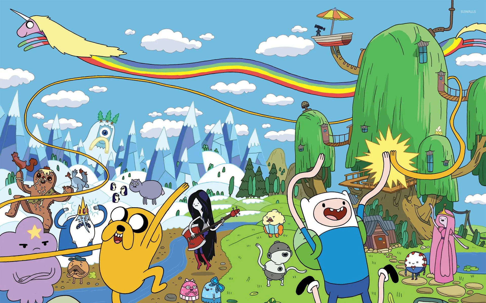 Adventure Time, TV series, Animation, HD wallpapers, 1920x1200 HD Desktop