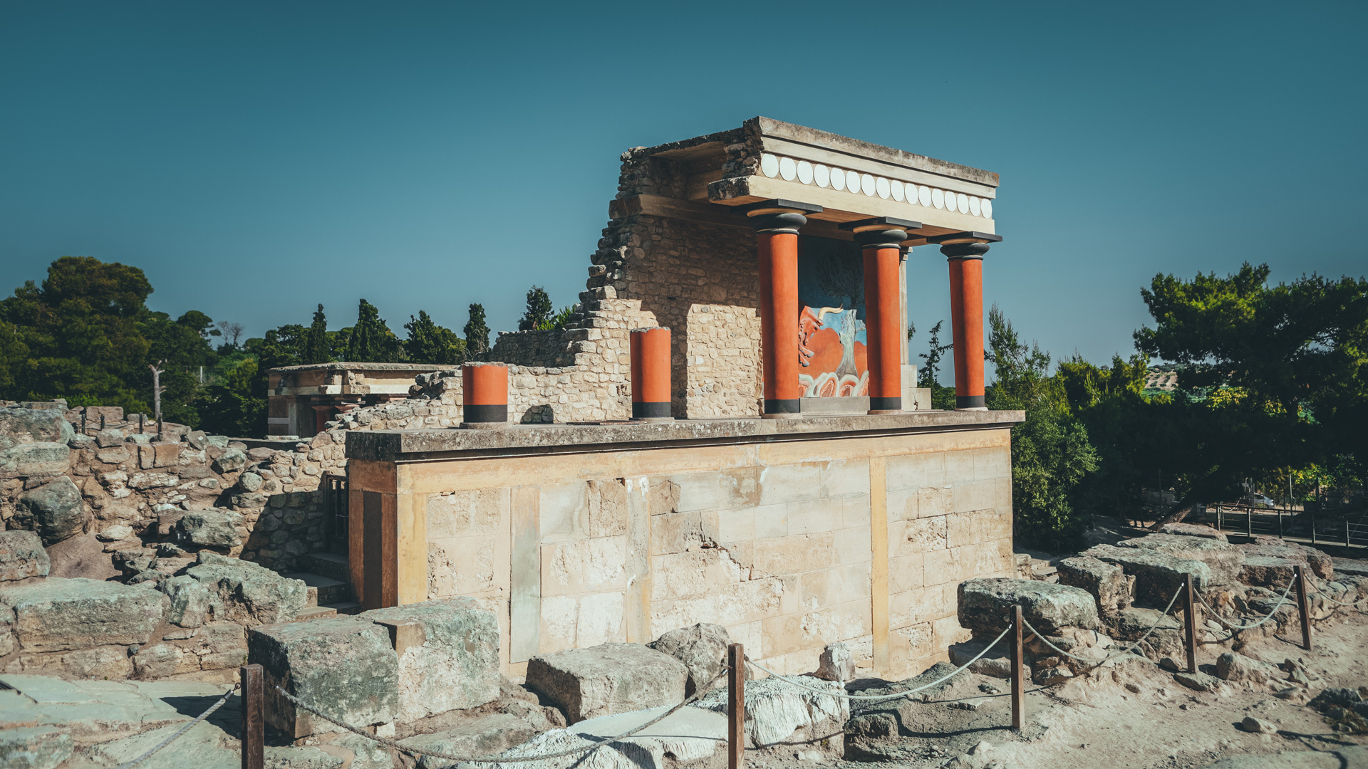 Knossos Palace, Guided tour, Crete's highlight, Greek heritage, 1920x1080 Full HD Desktop