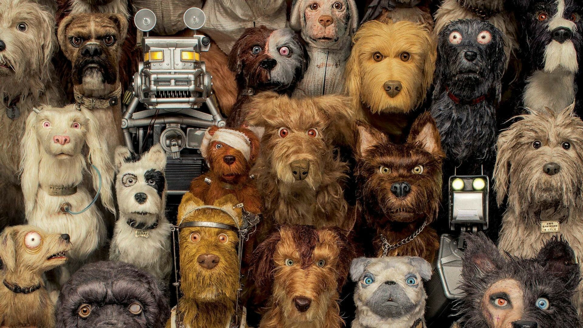 Isle of Dogs: The story of canines exiled to Trash Island, Set in Japan. 1920x1080 Full HD Wallpaper.