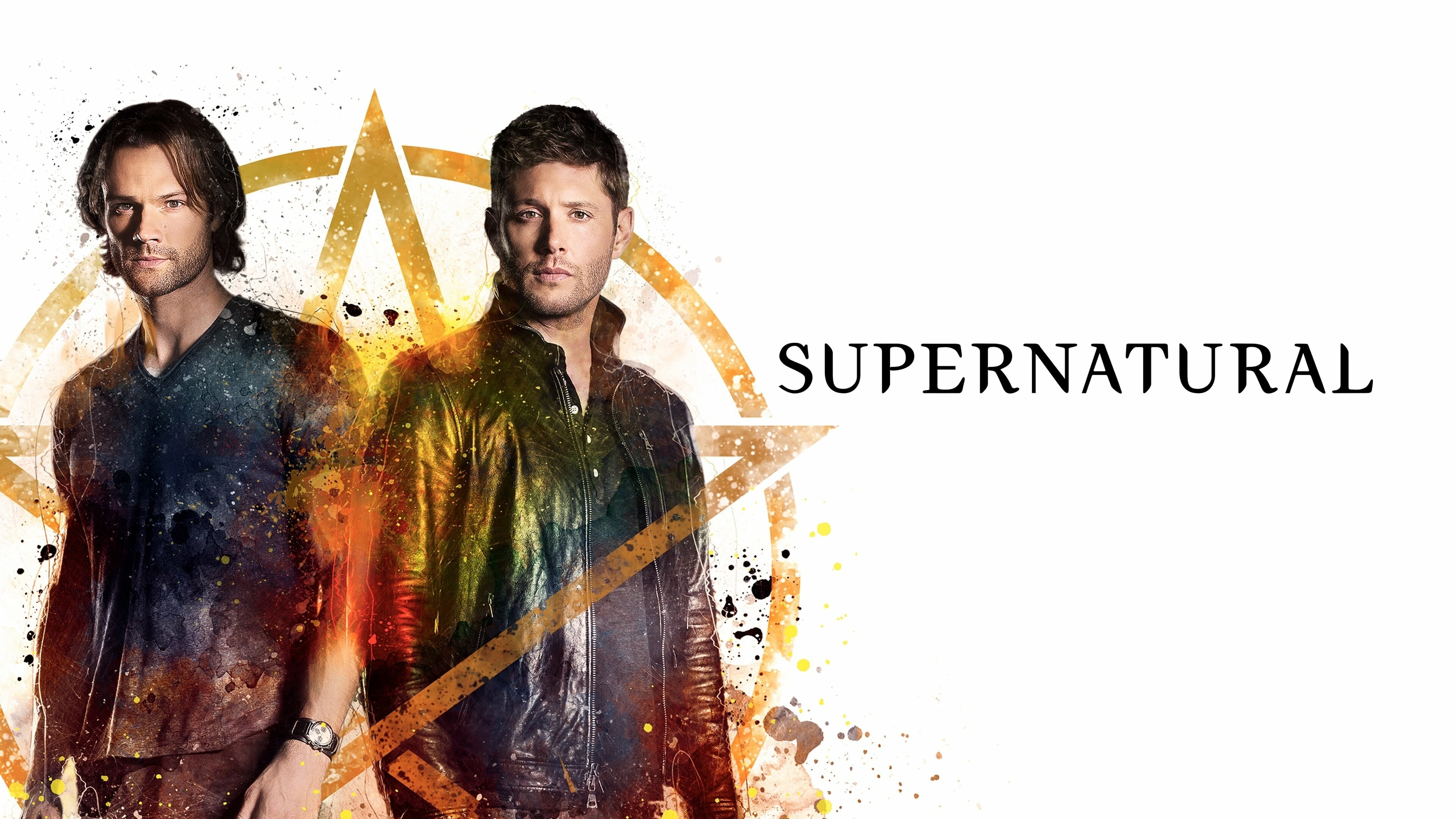 Supernatural: Dean Winchester, Sam, TV series, Poster. 3840x2160 4K Background.