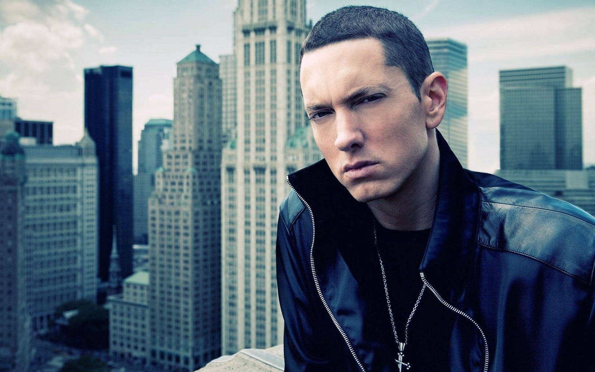 Eminem: One of the most controversial and best-selling artists of the early 21st century. 1920x1200 HD Wallpaper.