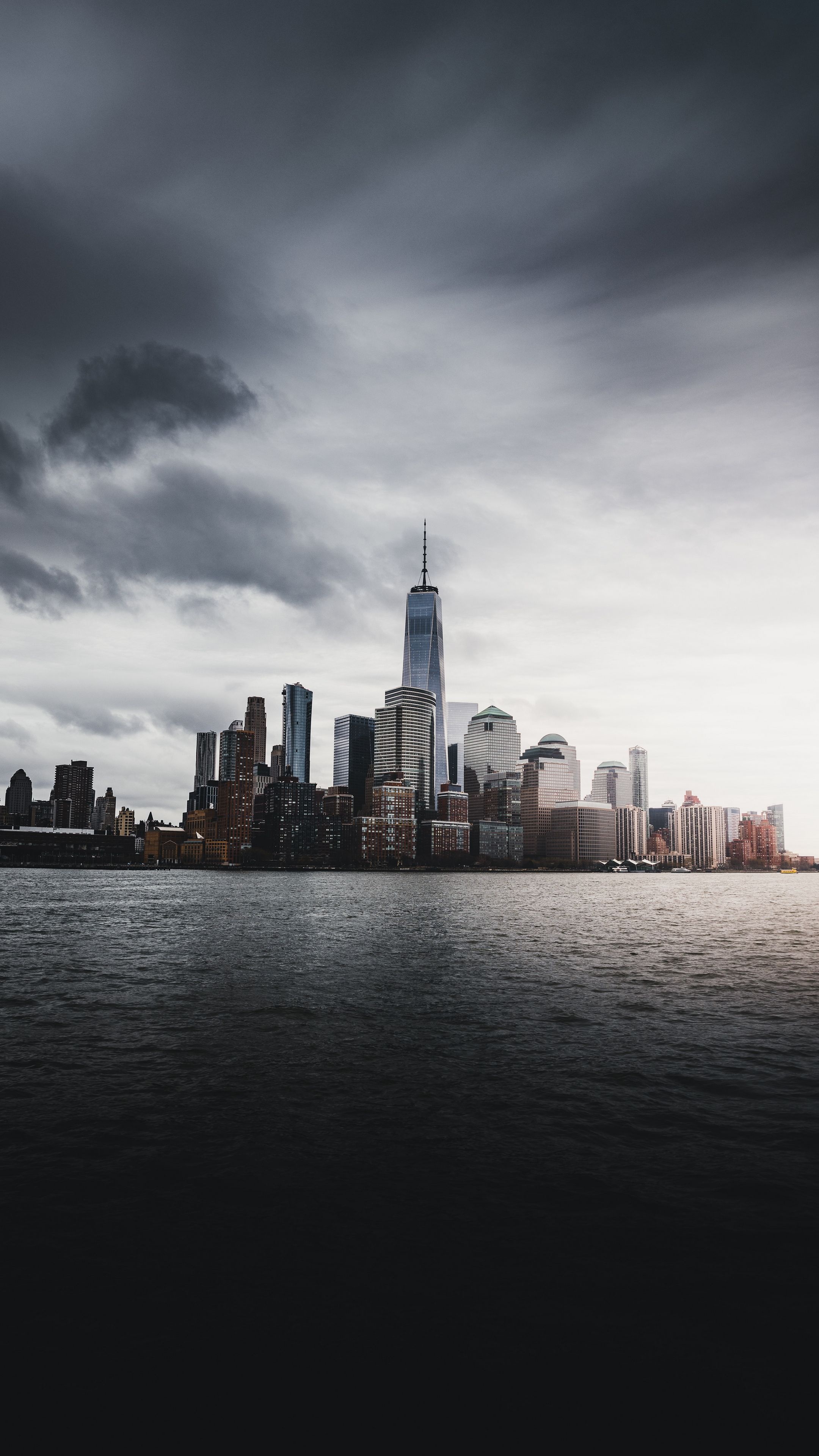 New York City, Skyscrapers, Android wallpapers, High-definition images, 2160x3840 4K Handy
