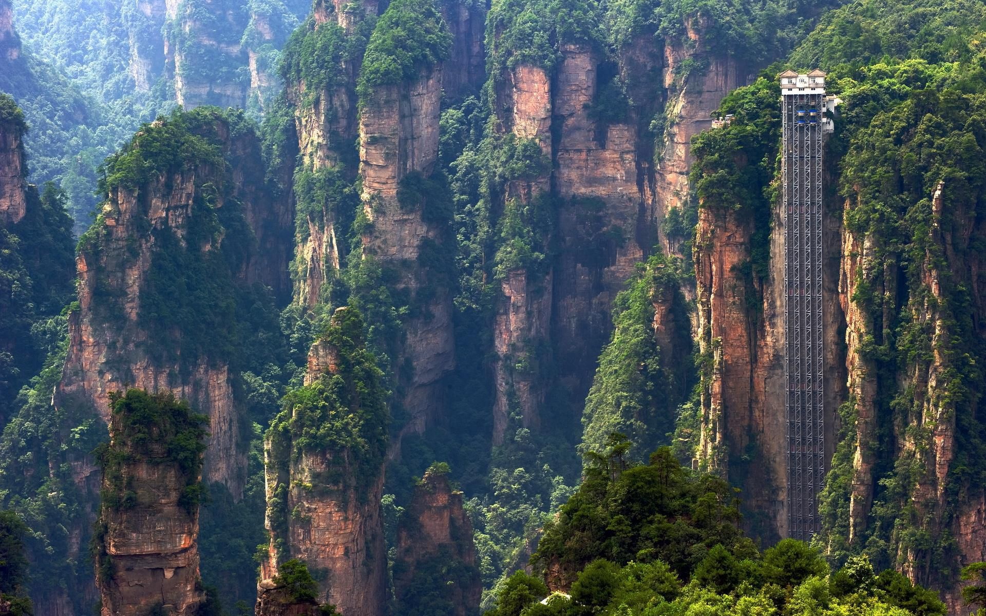 Zhangjiajie National Forest Park, Serene beauty, 1920x1200 HD Desktop