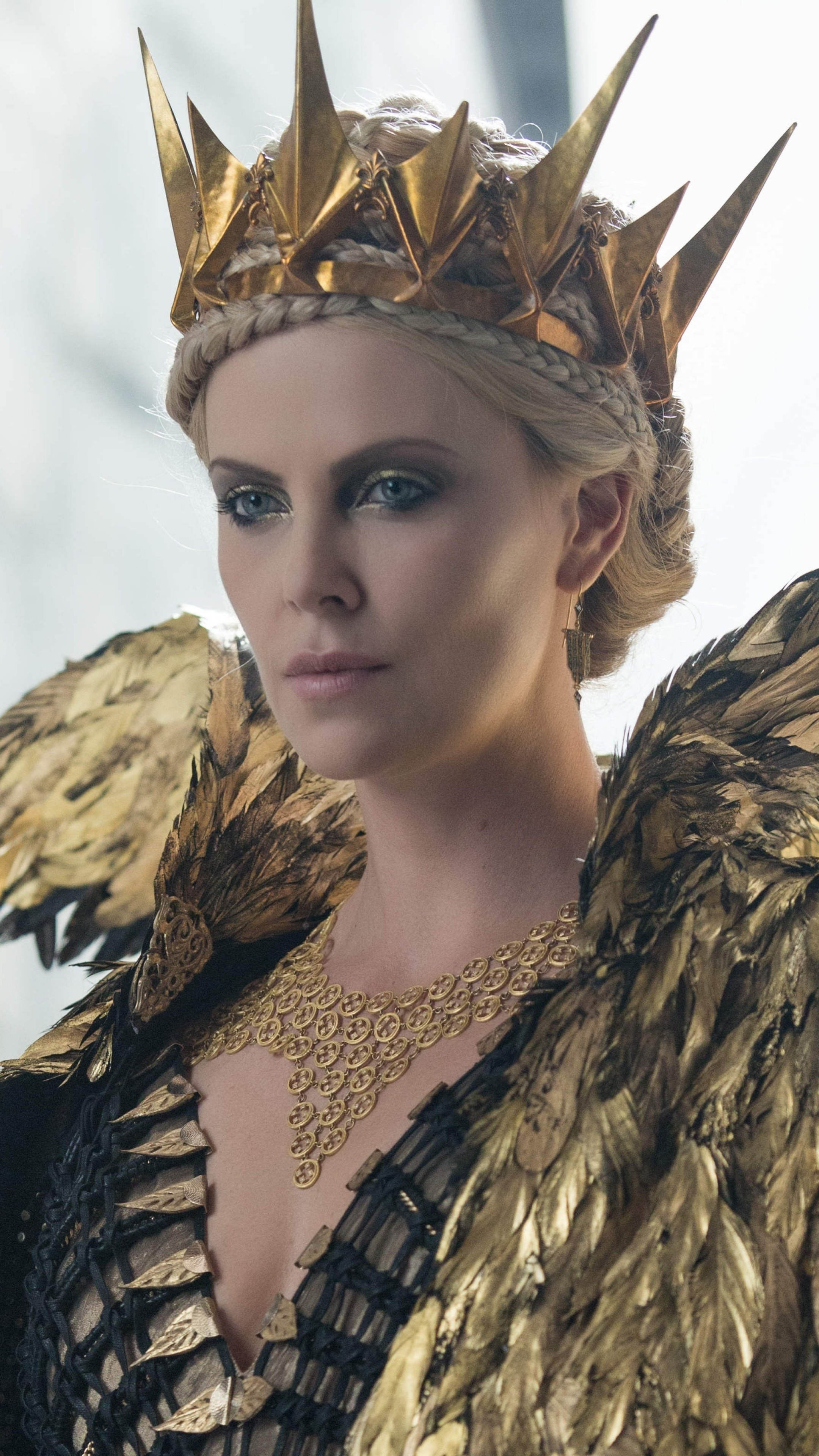 Charlize Theron: Queen Ravenna: Snow White's evil stepmother, The Huntsman: Winter's War. 2160x3840 4K Wallpaper.