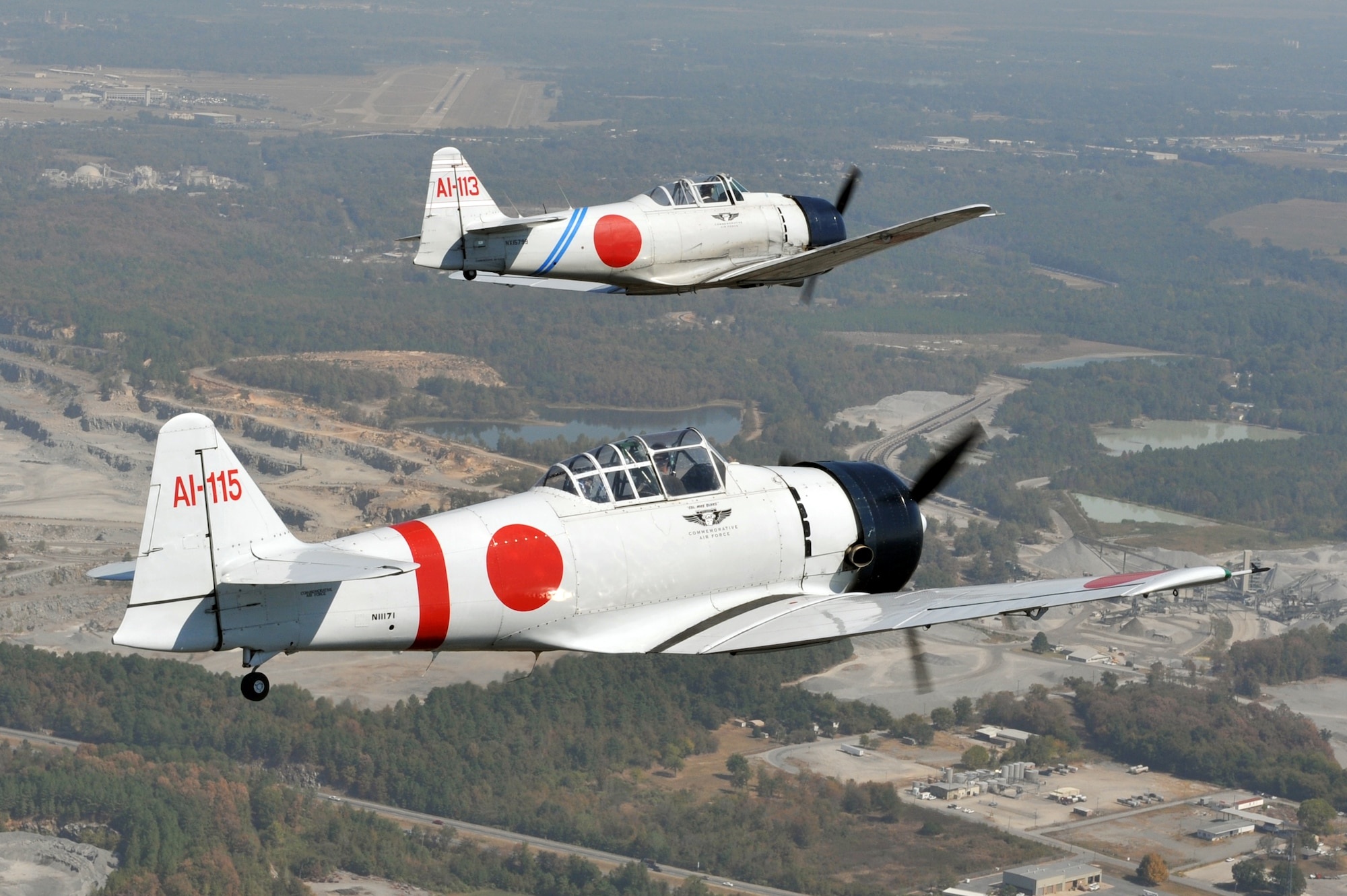 Mitsubishi A6M Zero, Thunder over the rock 2010, Air show, Little Rock Air Force Base, 2000x1340 HD Desktop
