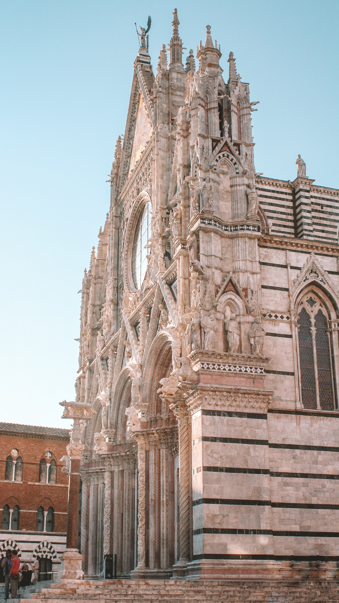 Siena Cathedral, Duomo iPhone wallpaper, Italy aesthetic, 1080x1920 Full HD Phone