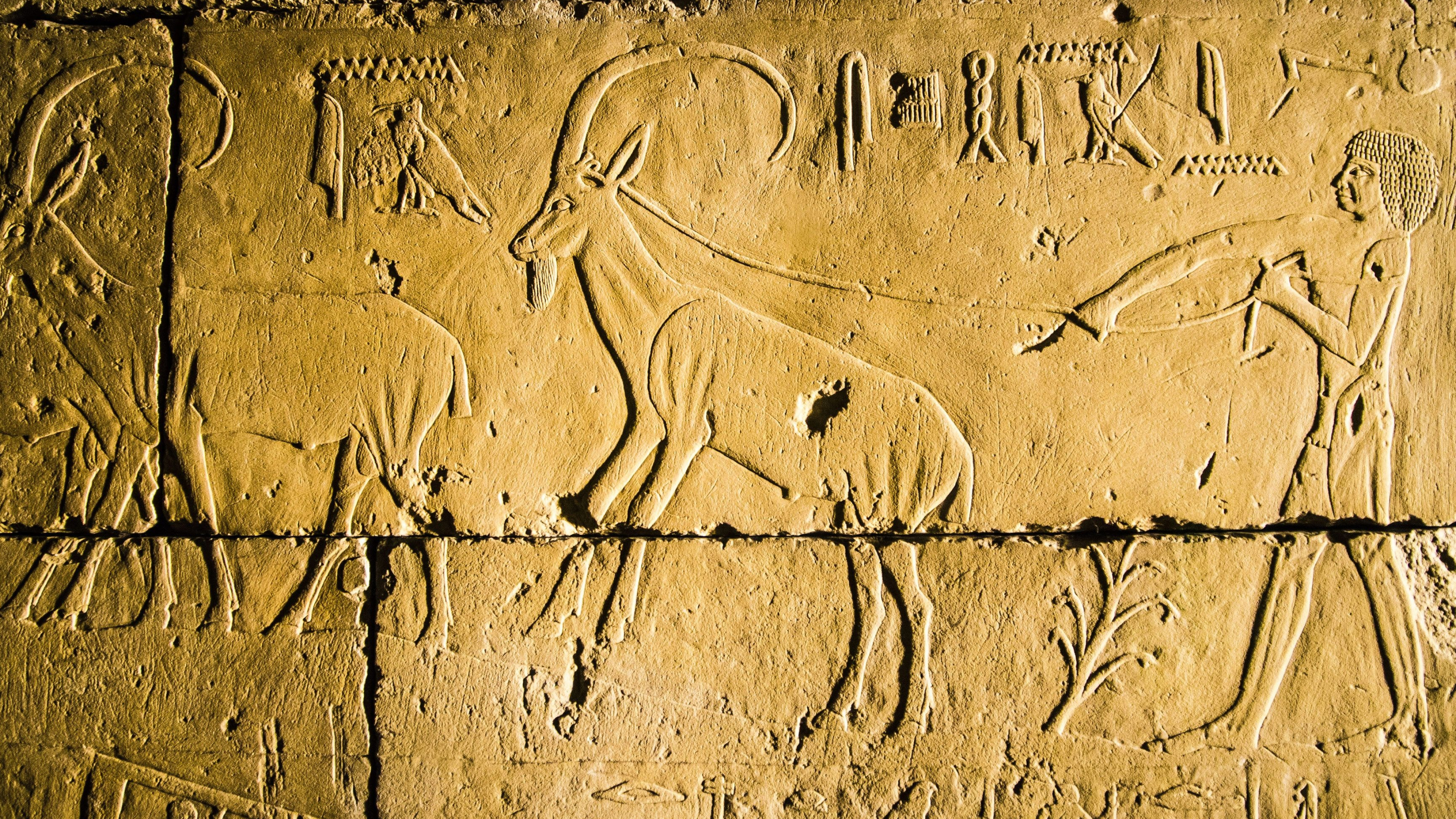 Egyptian, Hieroglyphics Wallpaper, 3840x2160 4K Desktop