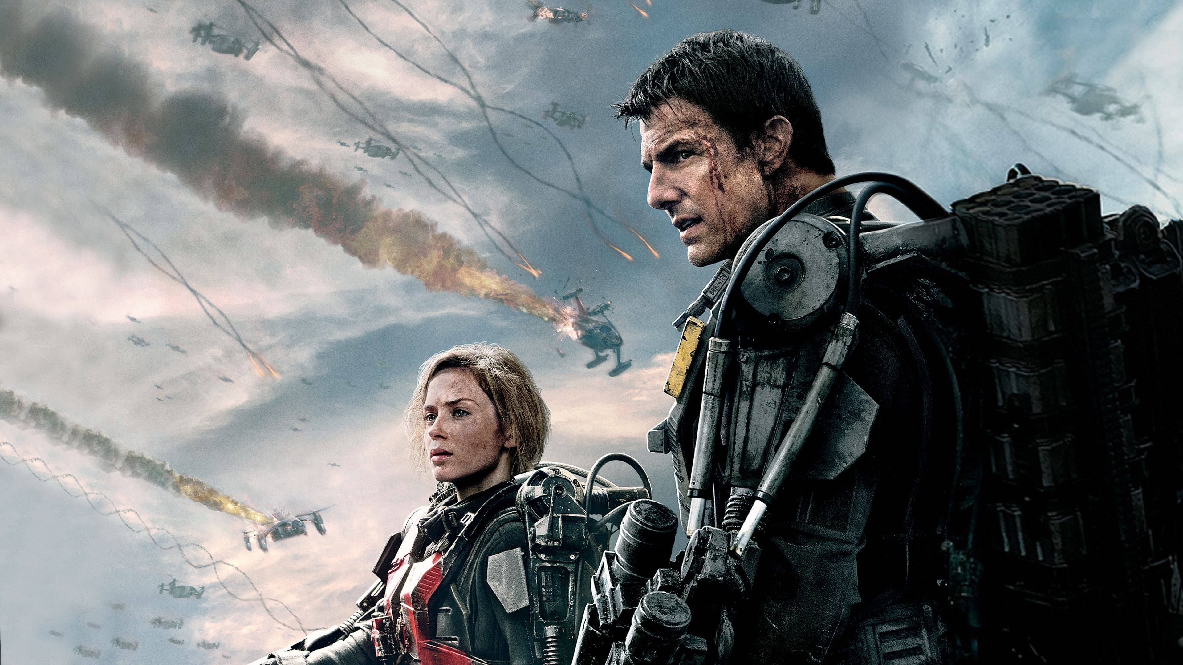 Edge of Tomorrow: The film takes place in the year 2020 where Earth is invaded by an alien race called the Mimics. 3840x2160 4K Wallpaper.