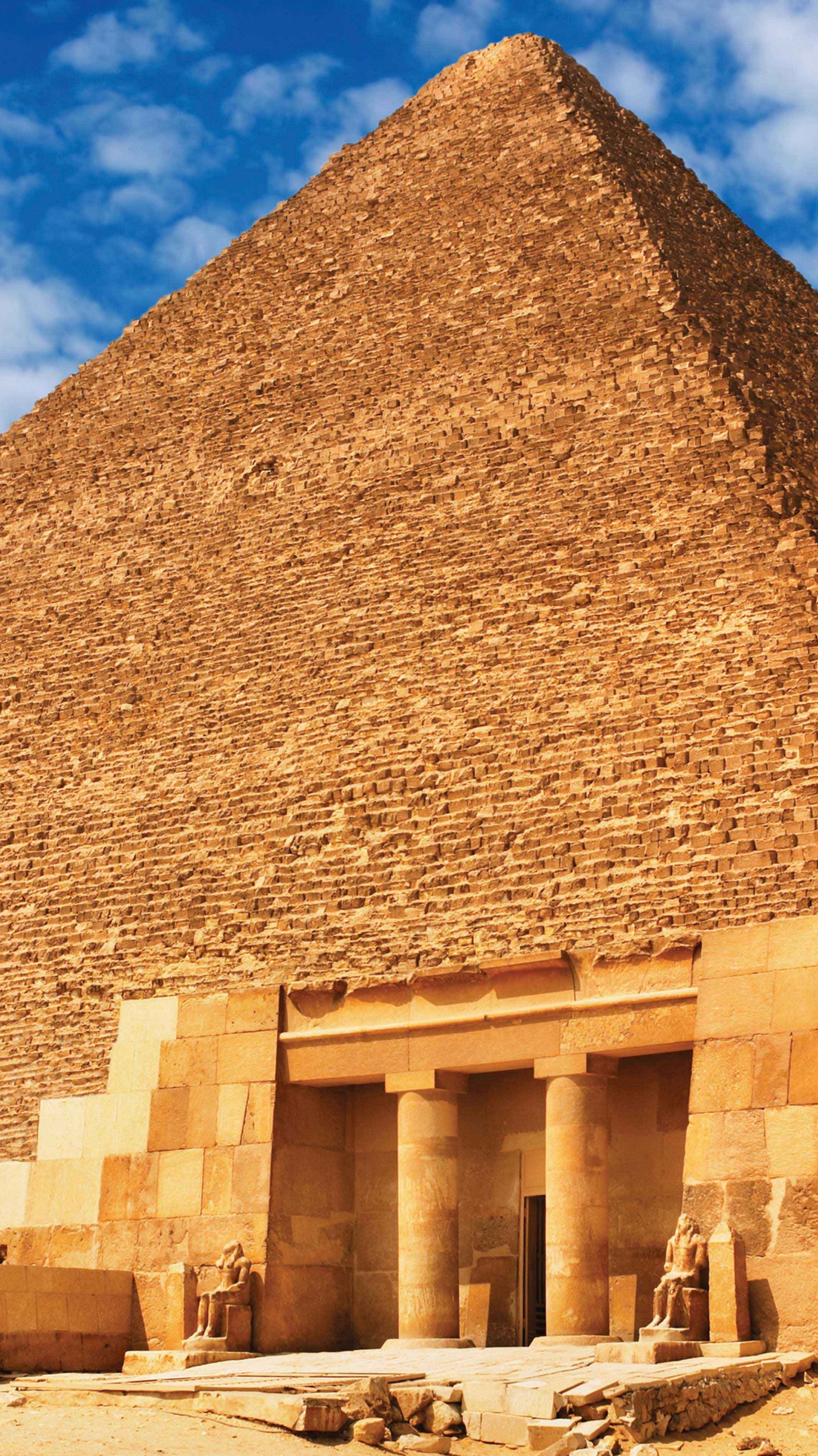 Wallpaper Egypt pyramid, Architectural marvel, Breathtaking views, Ancient history, 2160x3840 4K Phone