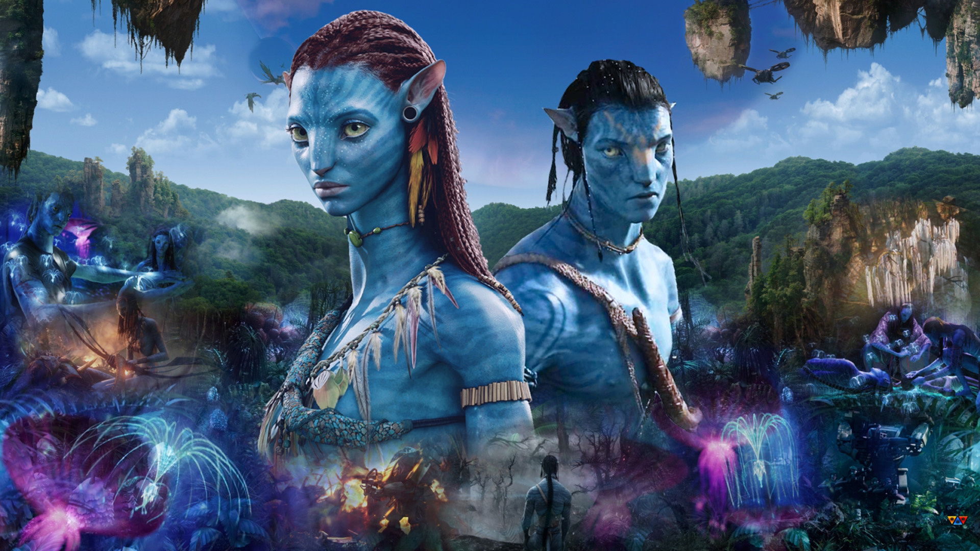 Neytiri Avatar, Beautiful Avatar wallpaper, Immersive world, Avatar movie, 1920x1080 Full HD Desktop