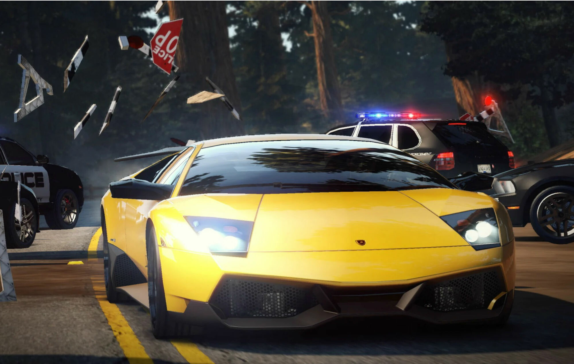 Need for Speed Hot Pursuit Remastered: The game was enhanced by Stellar Entertainment, EA, NFS. 2000x1270 HD Background.